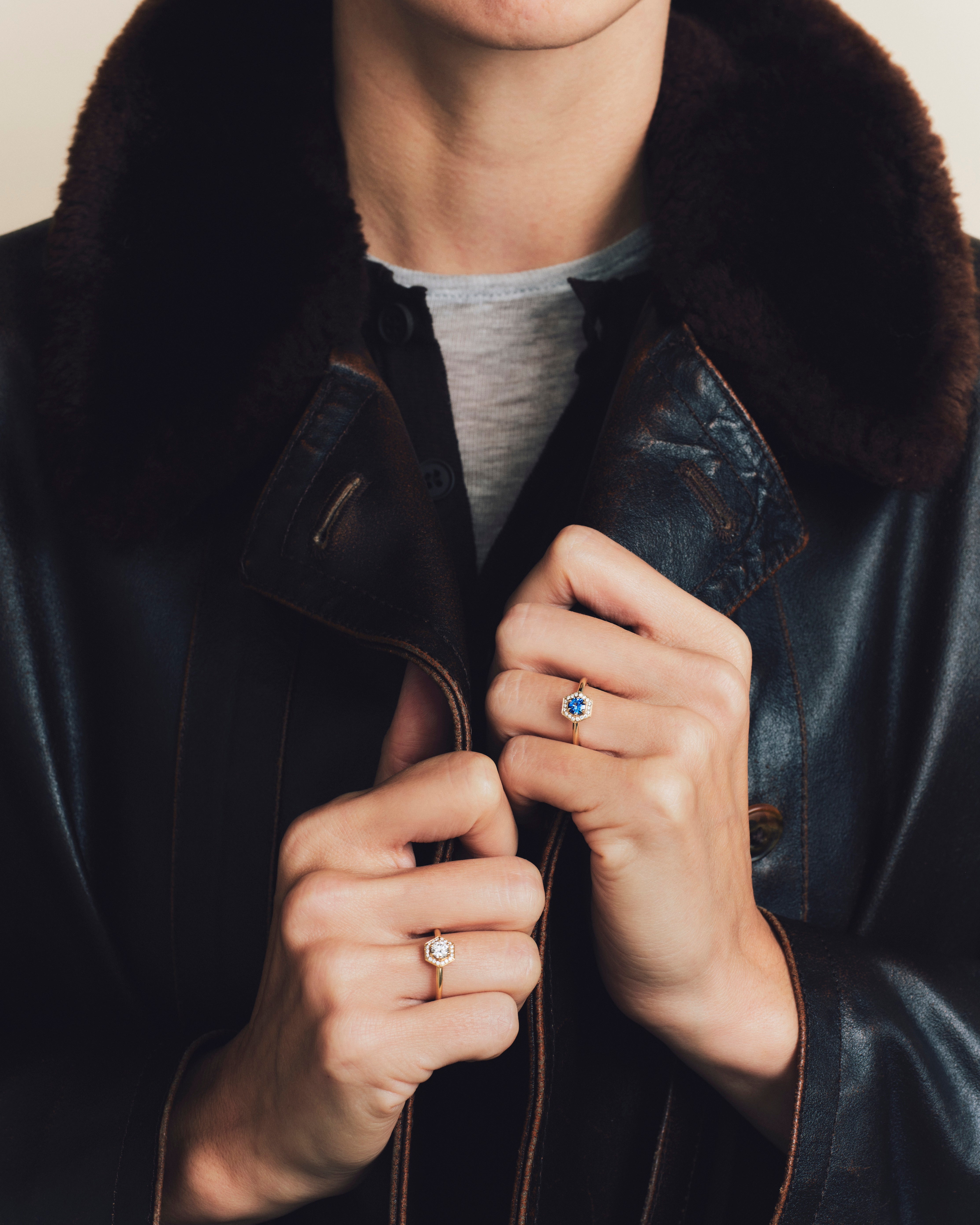 Bague Dallas Baby 0.40ct - Or jaune