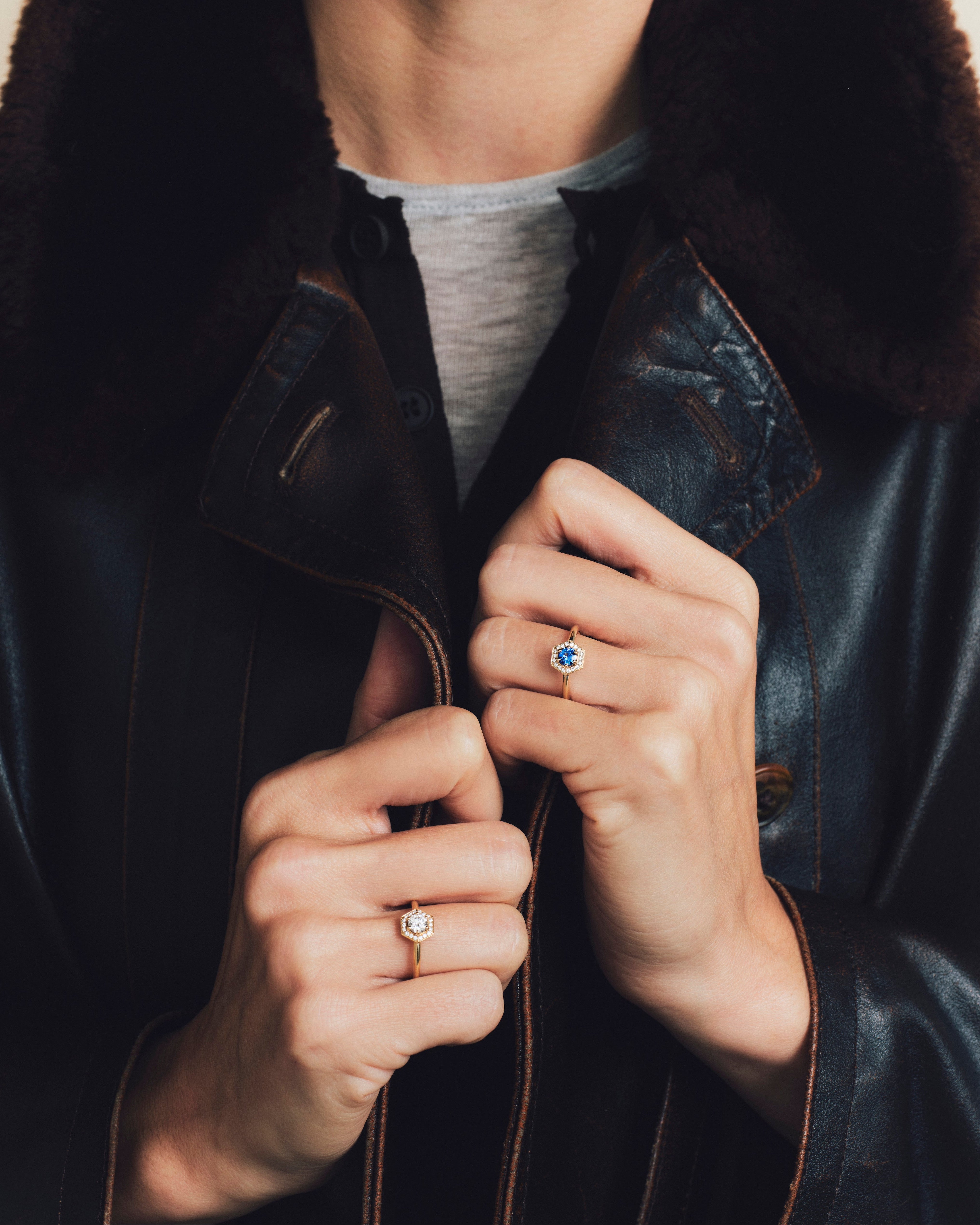 Bague Dallas Baby 0.40ct - Or rose