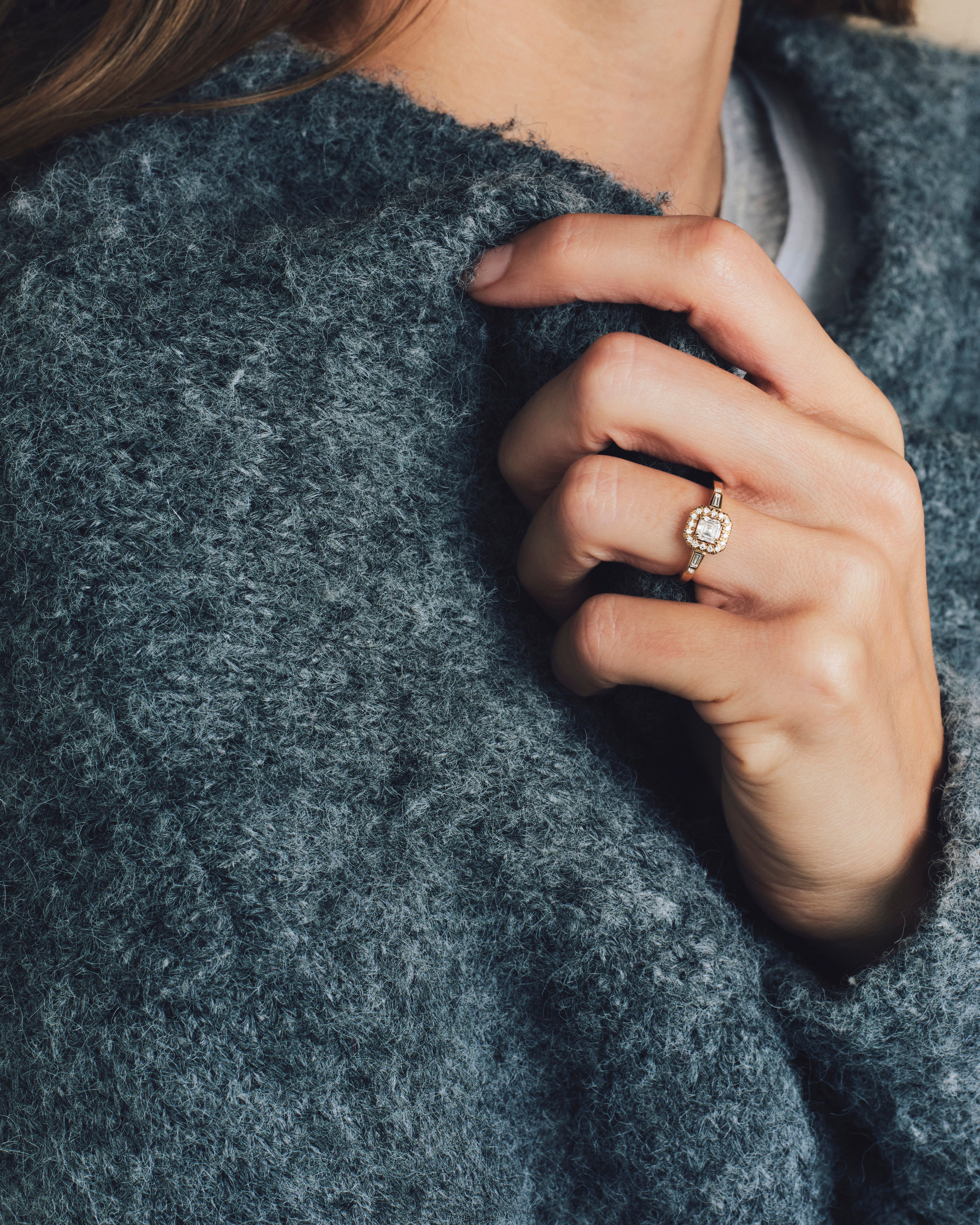 Bague Vegas Baby 0.50ct - Or jaune