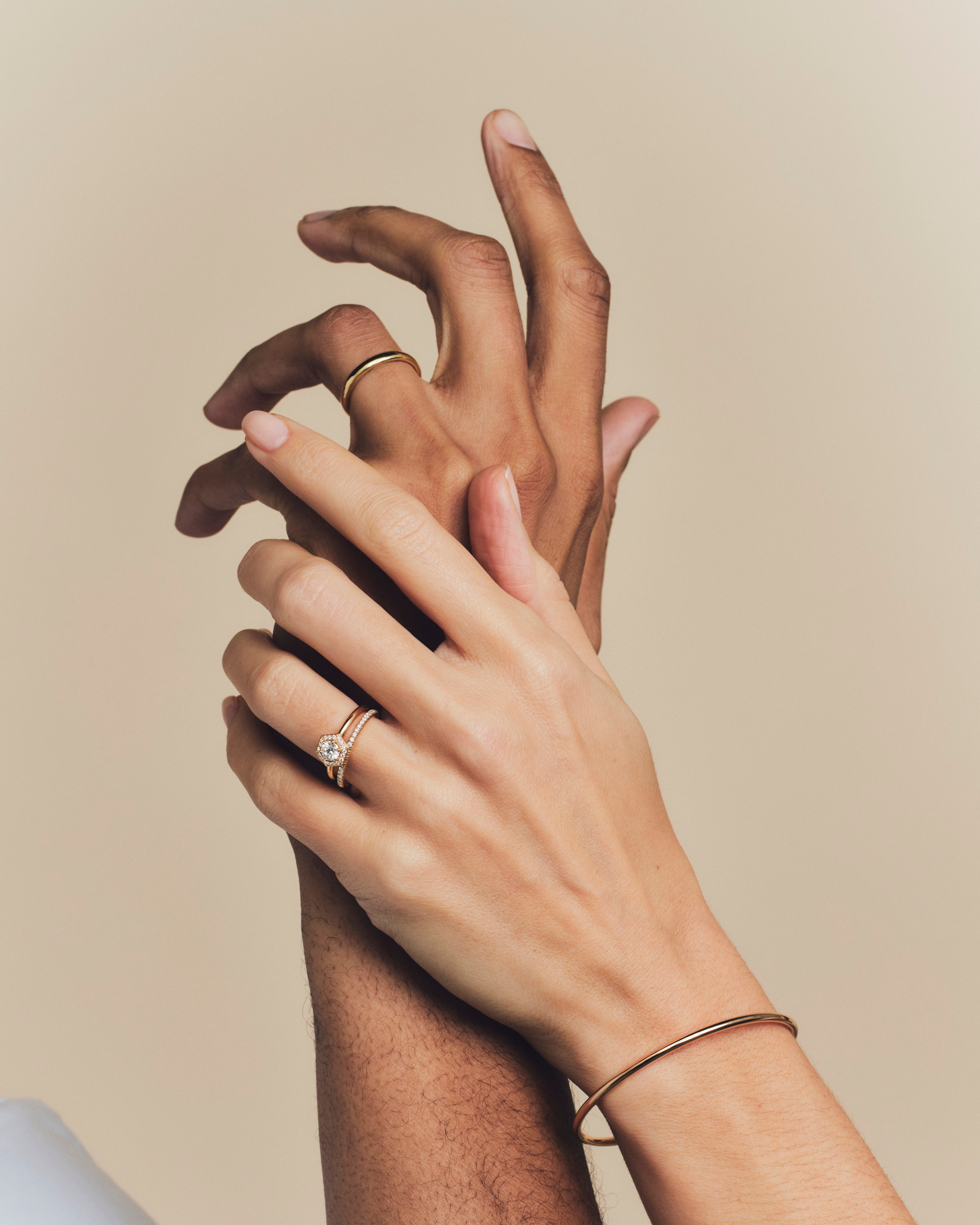 Bague Dallas Baby 0.40ct - Or jaune