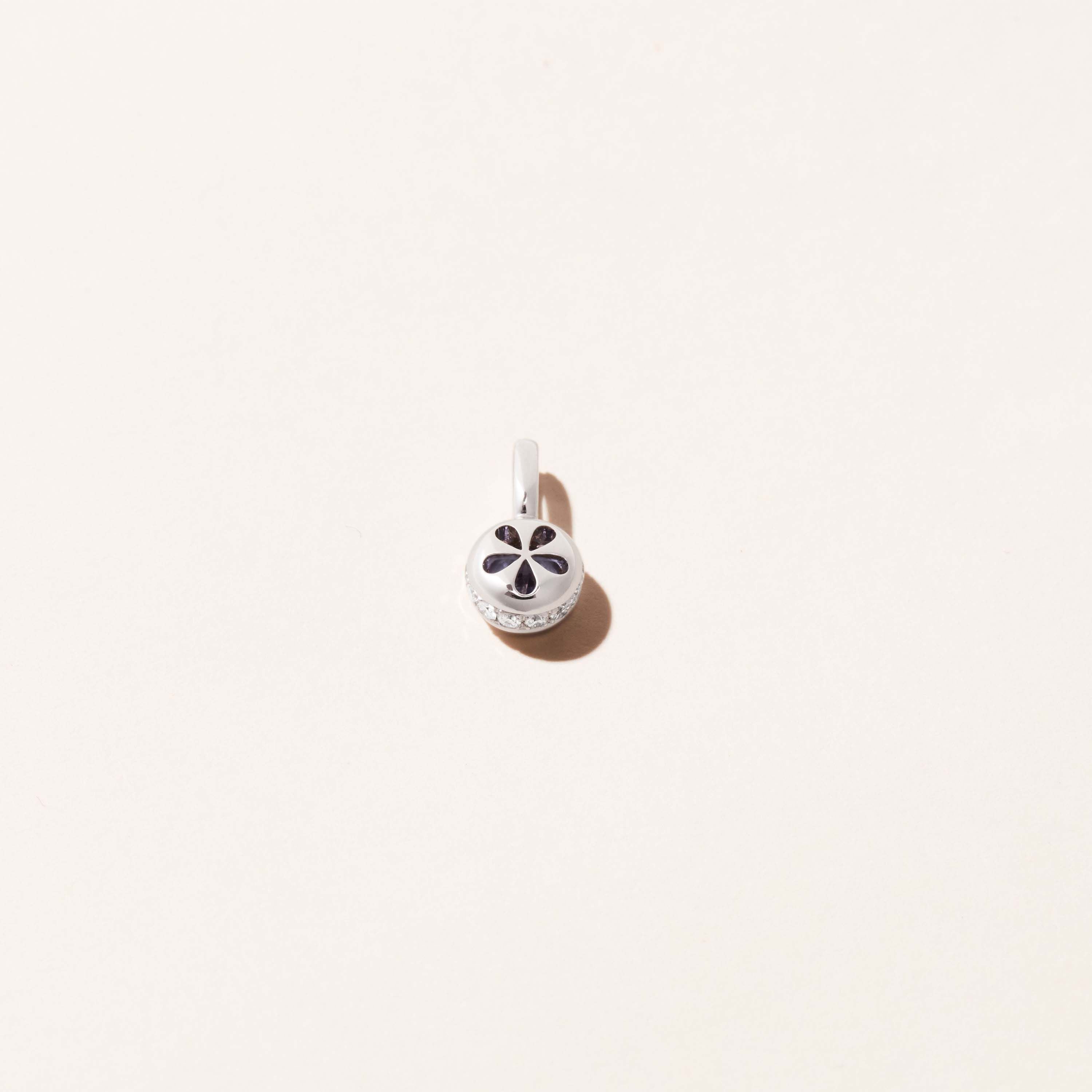 Pendentif - Jaïpur - Tanzanite et diamants - Or blanc