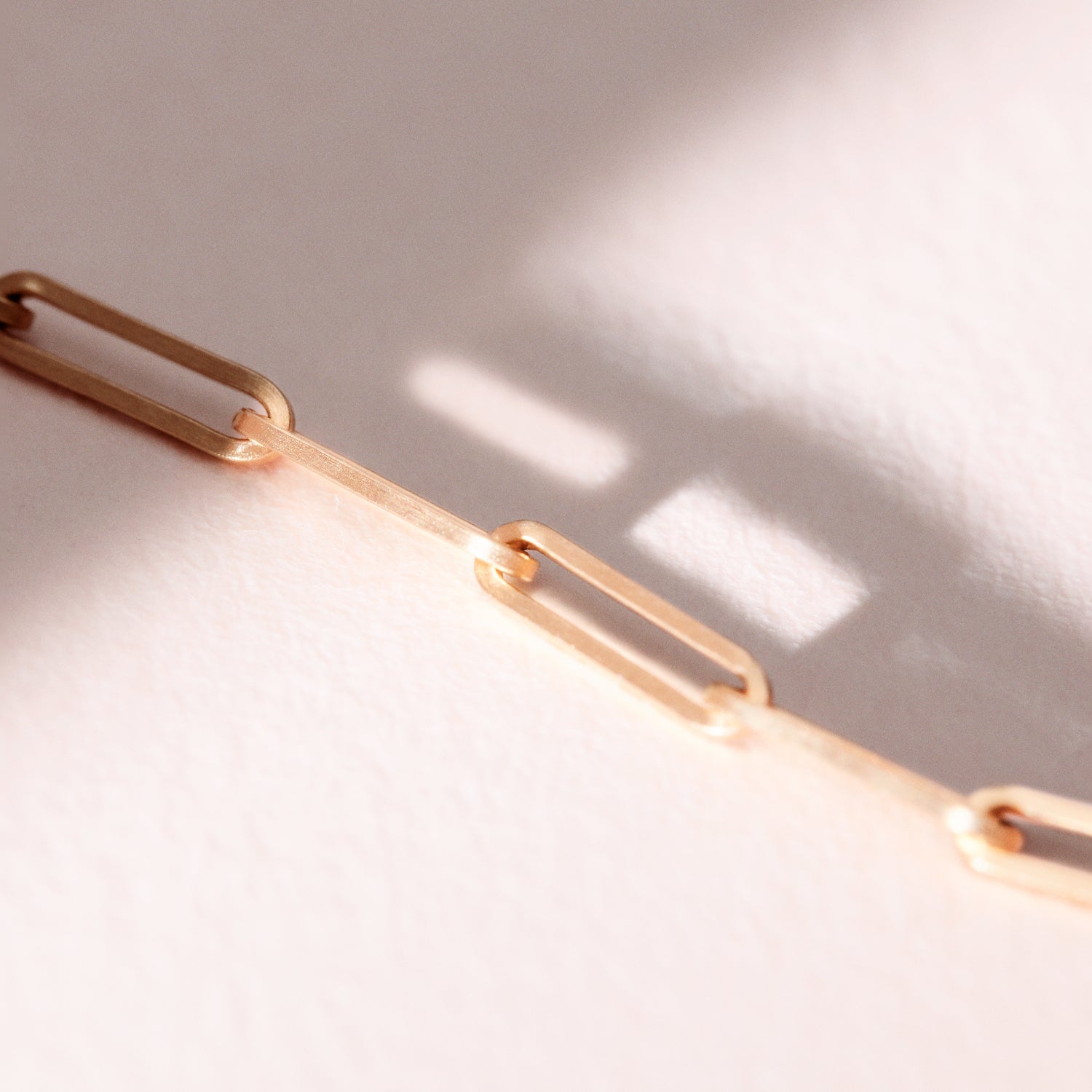 Collier - Chaîne - Maille carrée 45 cm - Or jaune