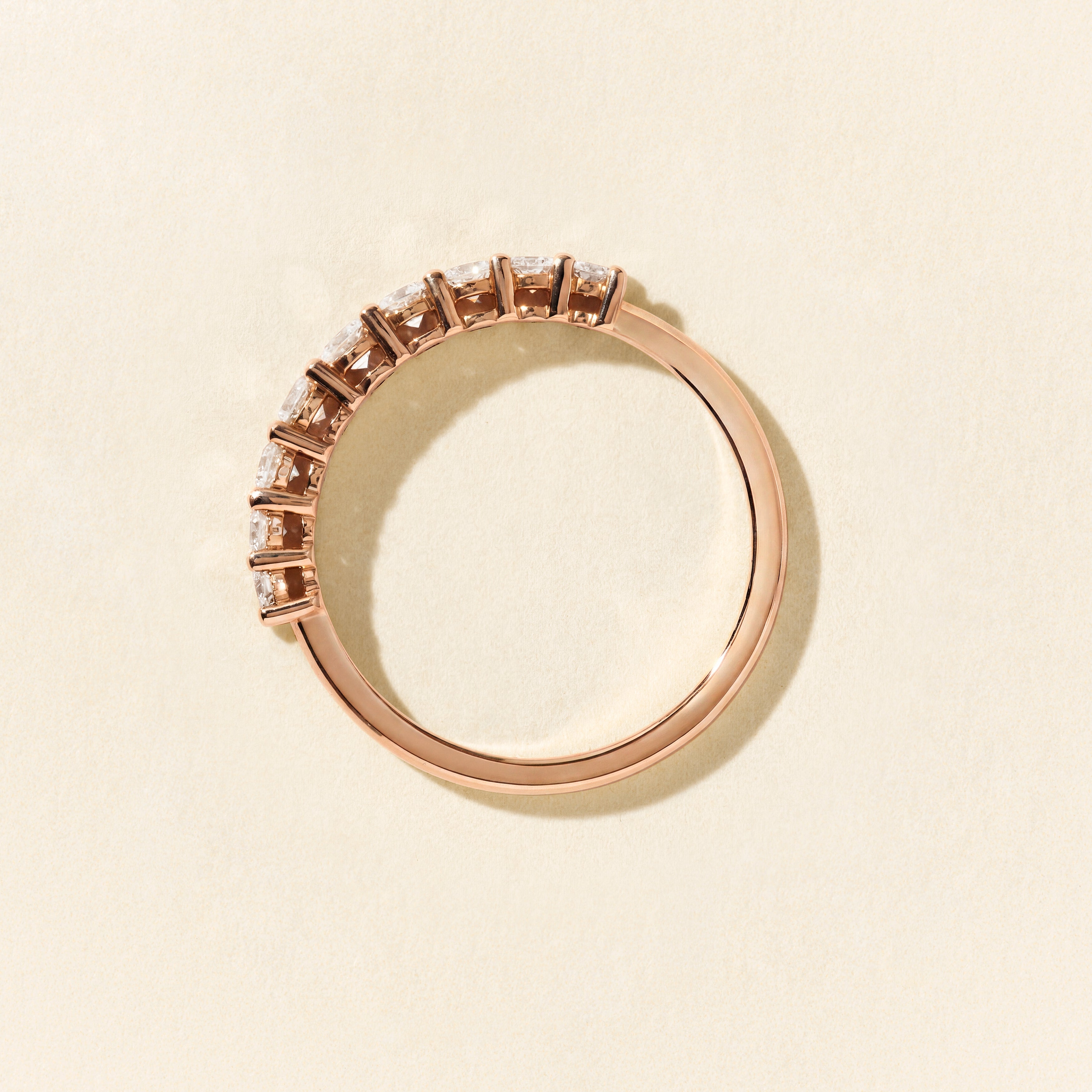 Aimée diamond ring - Rose gold