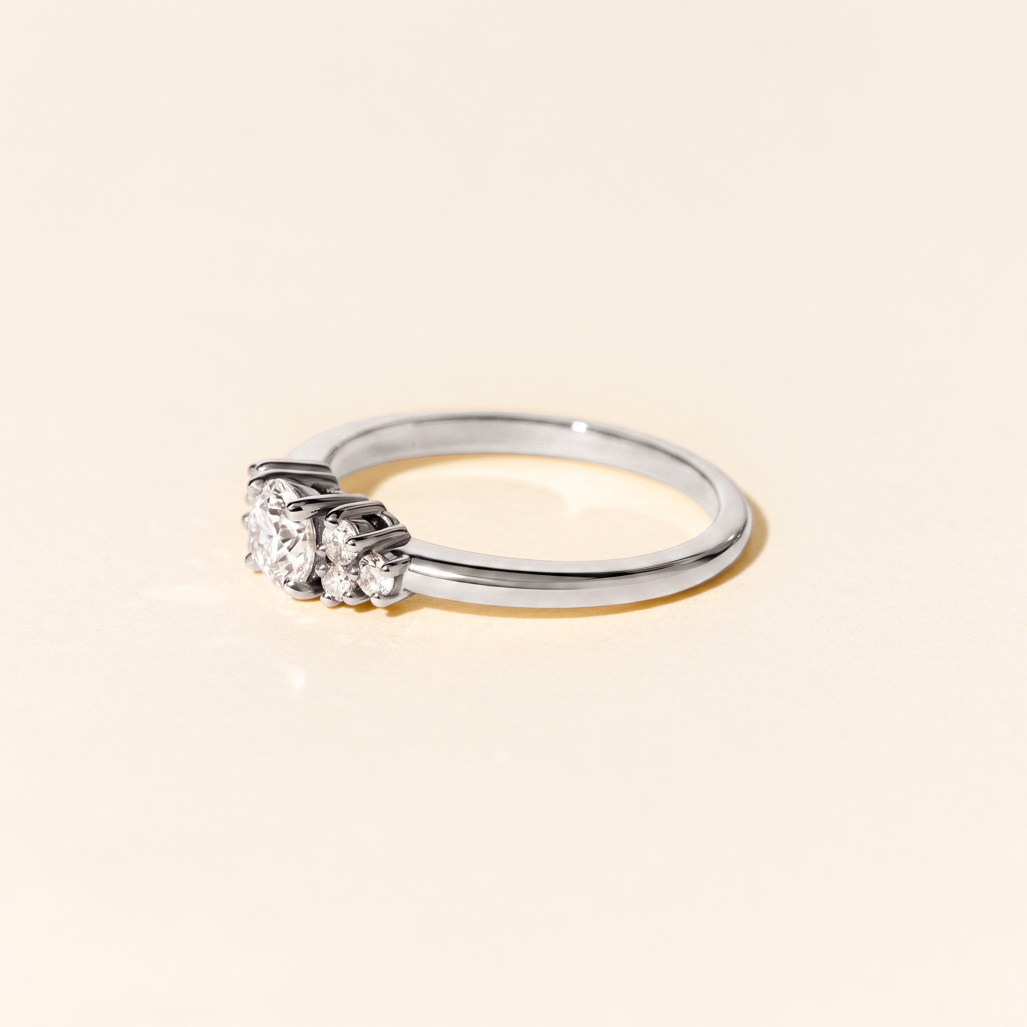 Bague Louise MM diamants 0.50 carat - Or blanc