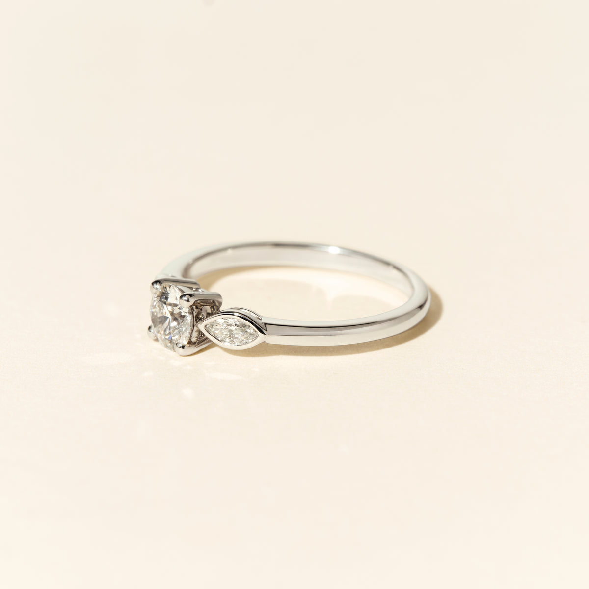 Bague Céleste PM 0.50 carat - Or blanc