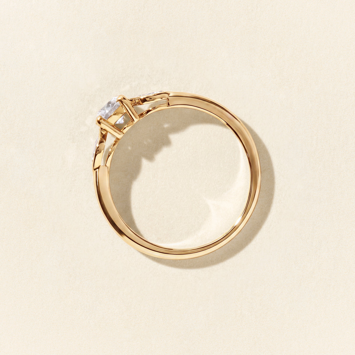 Bague Céleste PM 0.40 carat - Or jaune