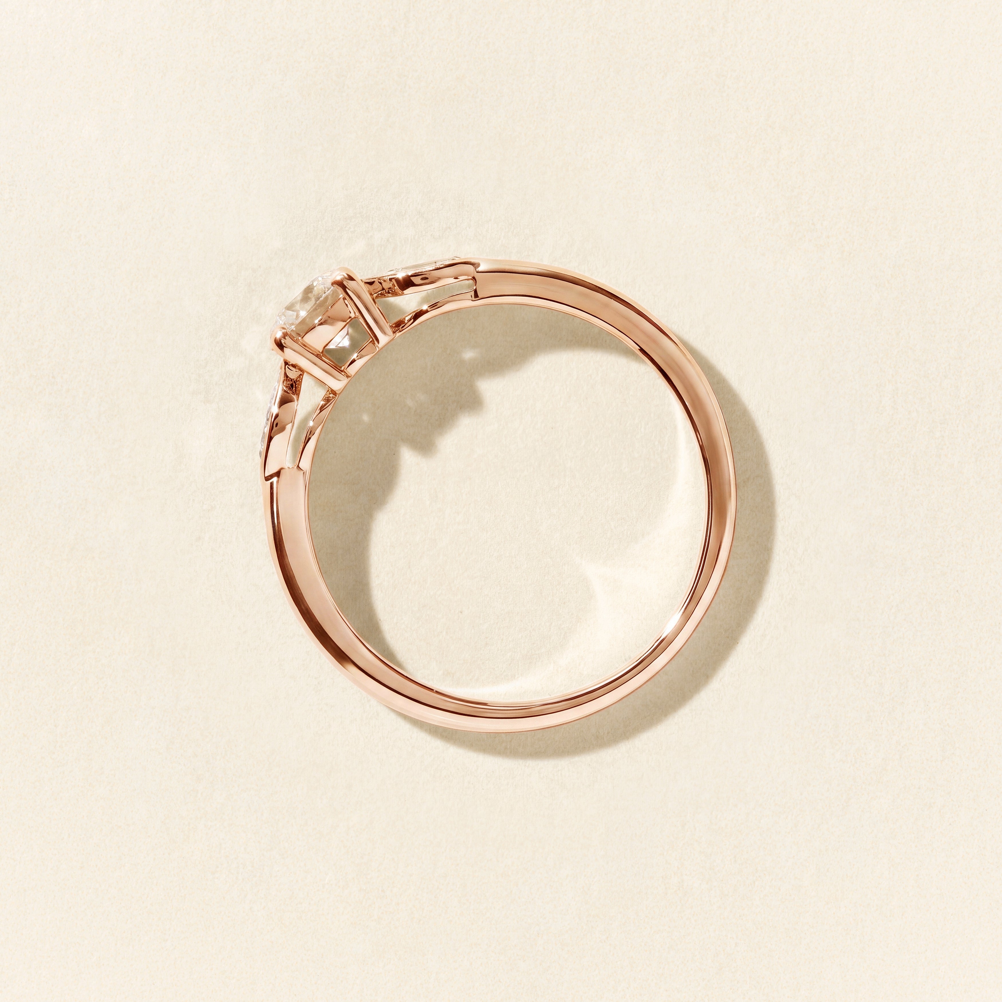 Bague Céleste PM 0.40 carat - Or rose