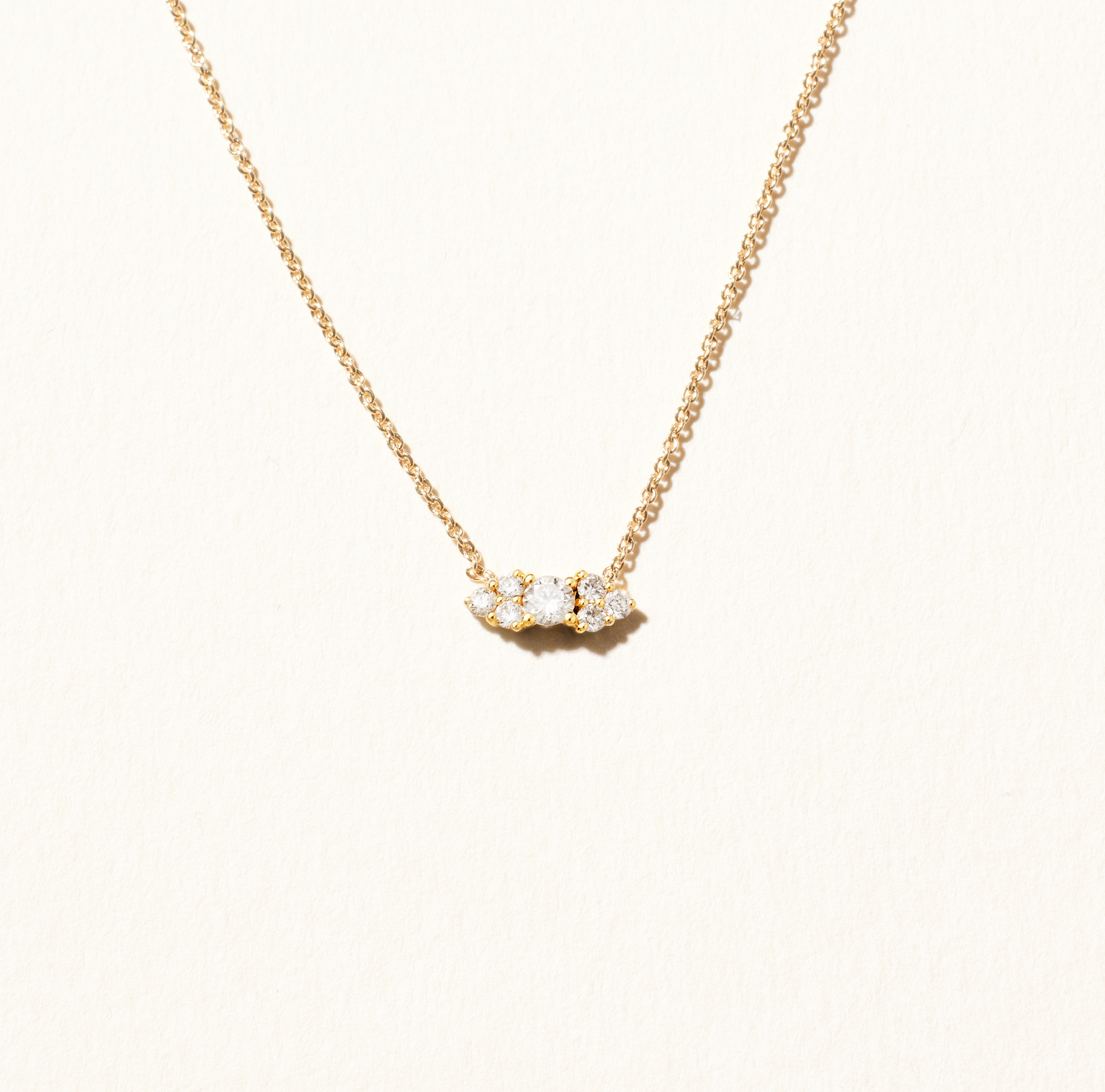 Collier - Louise - Diamants - Or jaune