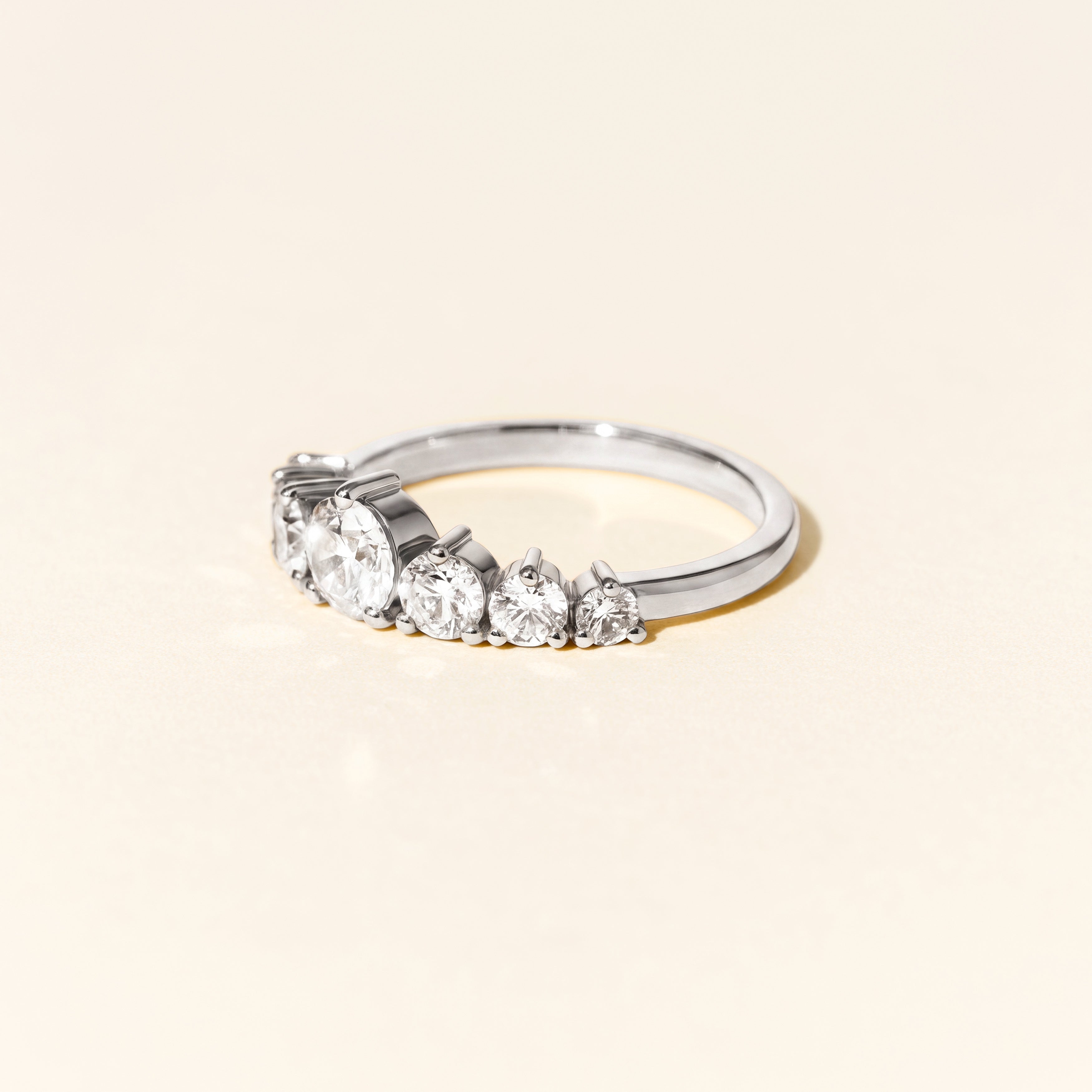 Bague Copacabana GM - Or blanc