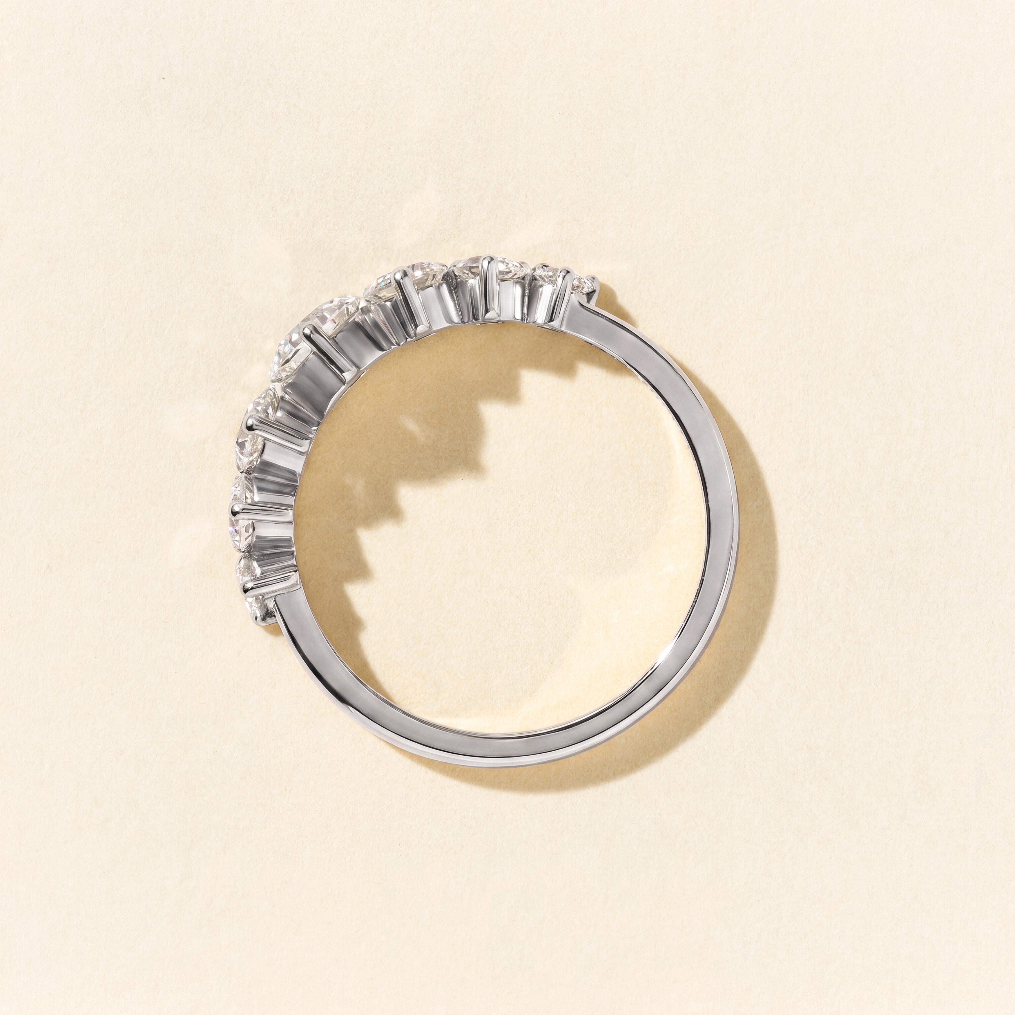 Bague Copacabana GM - Or blanc