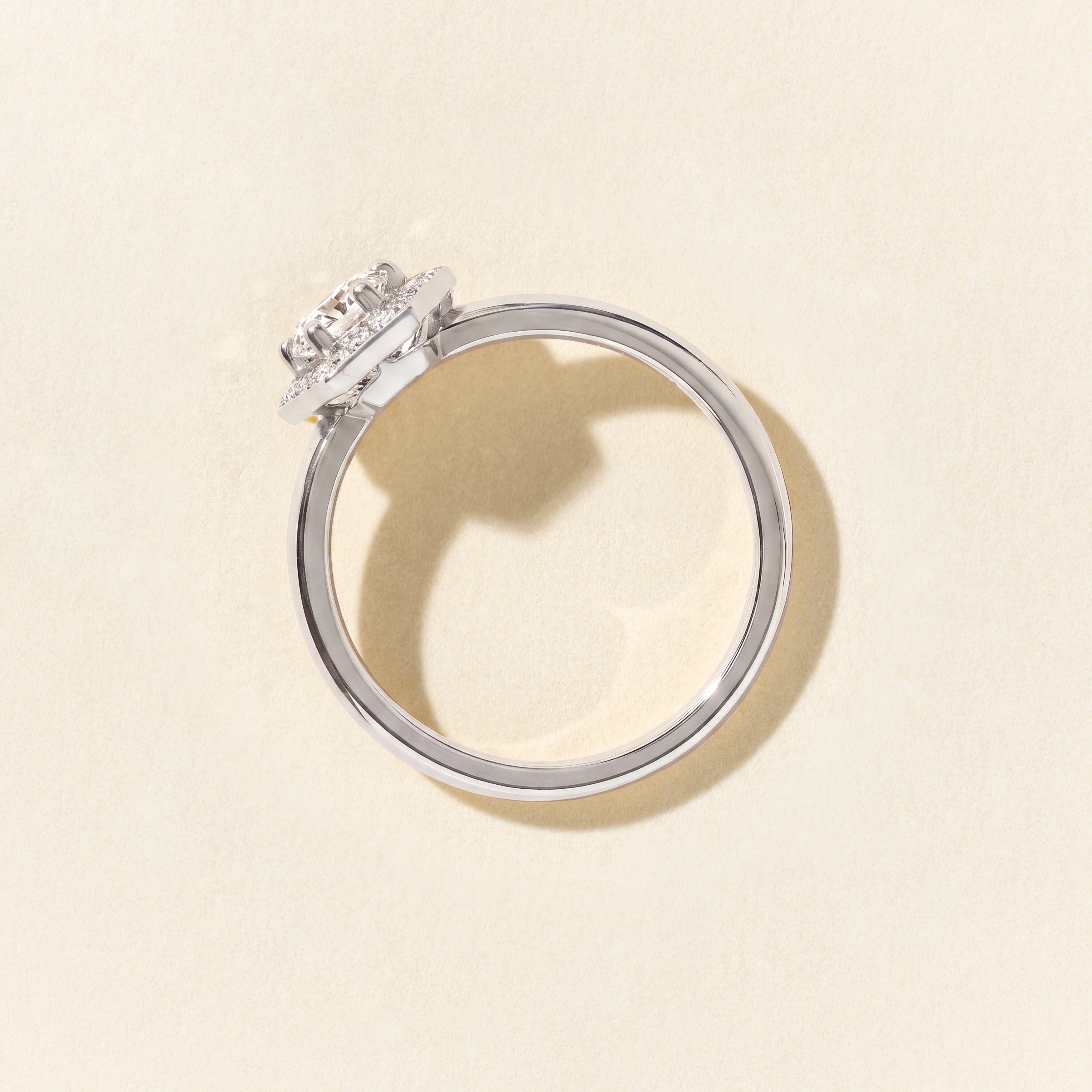 Bague Dallas Baby 0.40ct - Or blanc