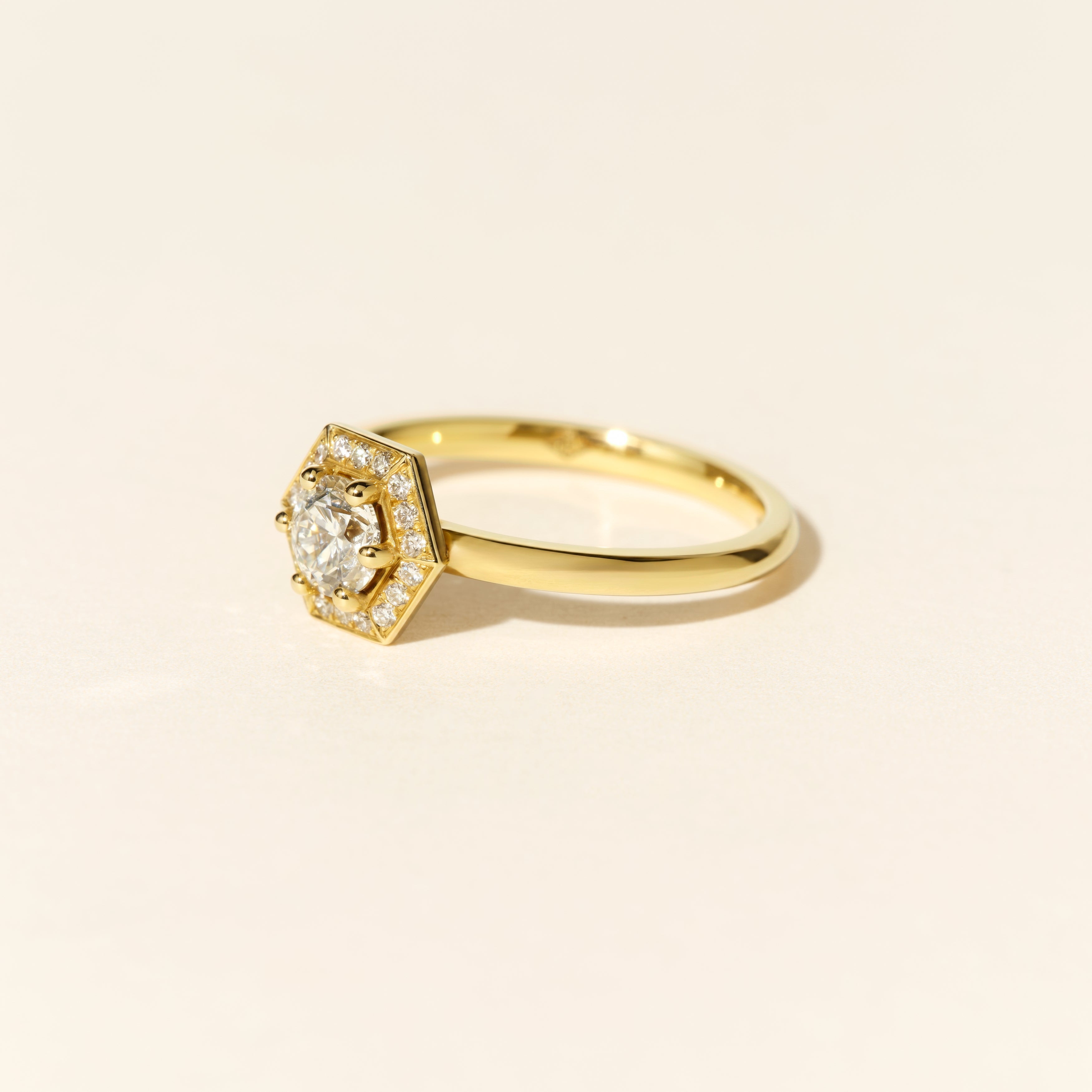 Bague Dallas Baby 0.40ct - Or jaune
