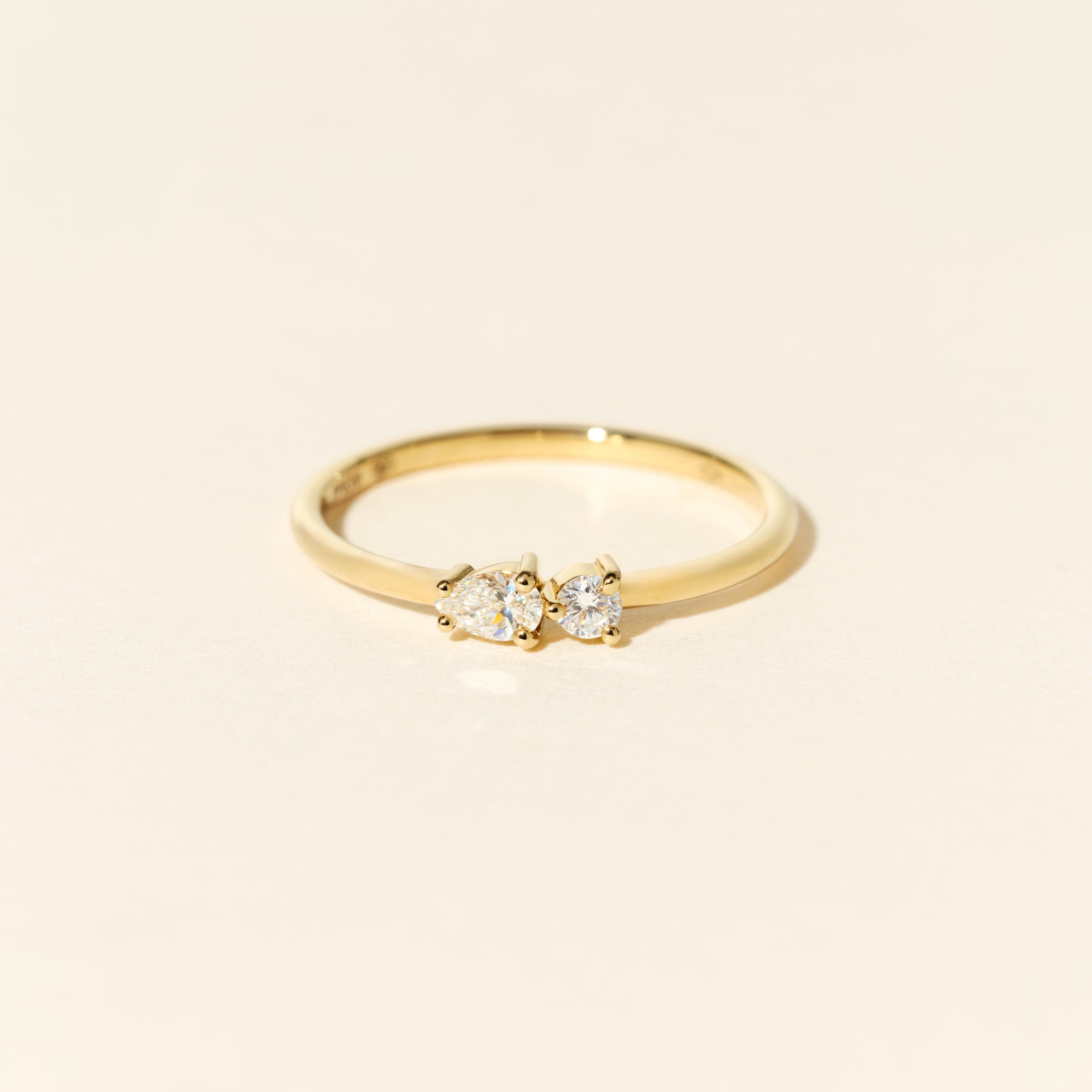 Bague Jasmin diamants - Or jaune