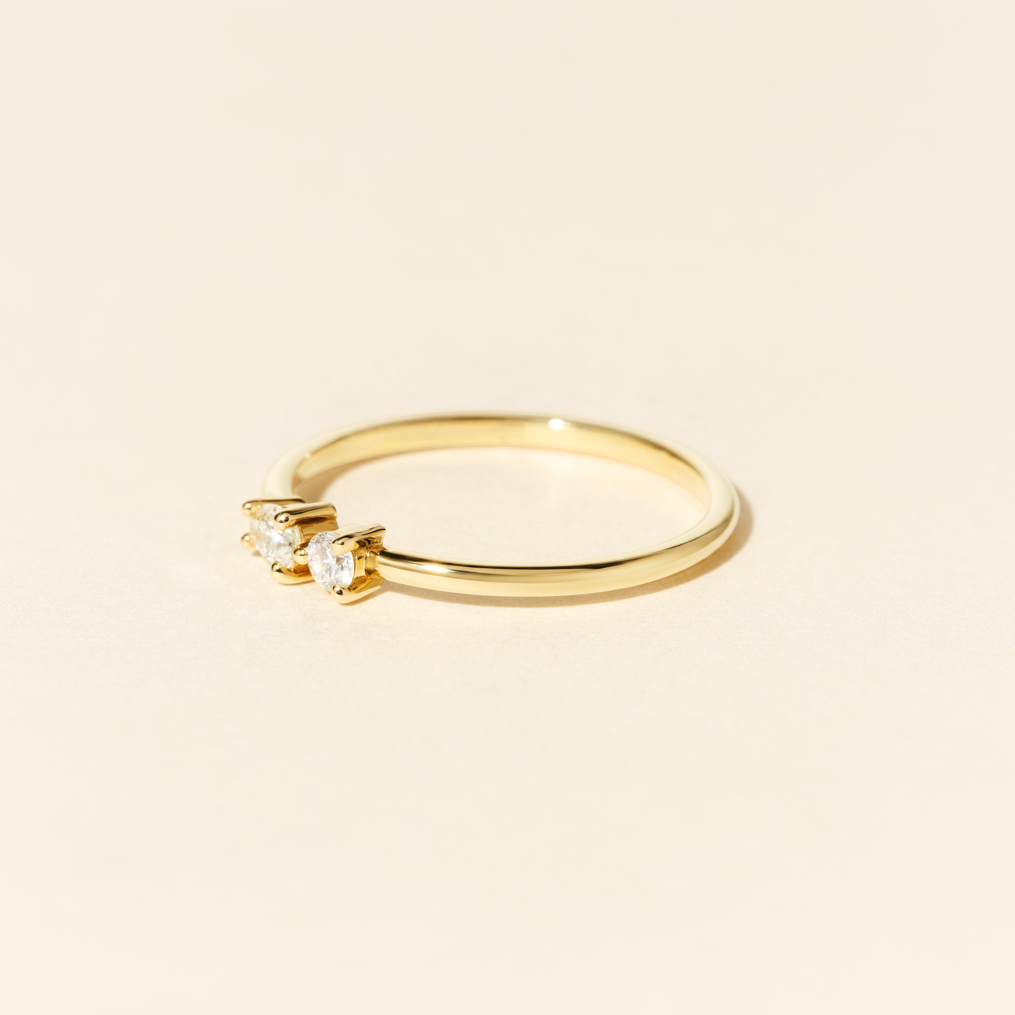 Bague Jasmin diamants - Or jaune