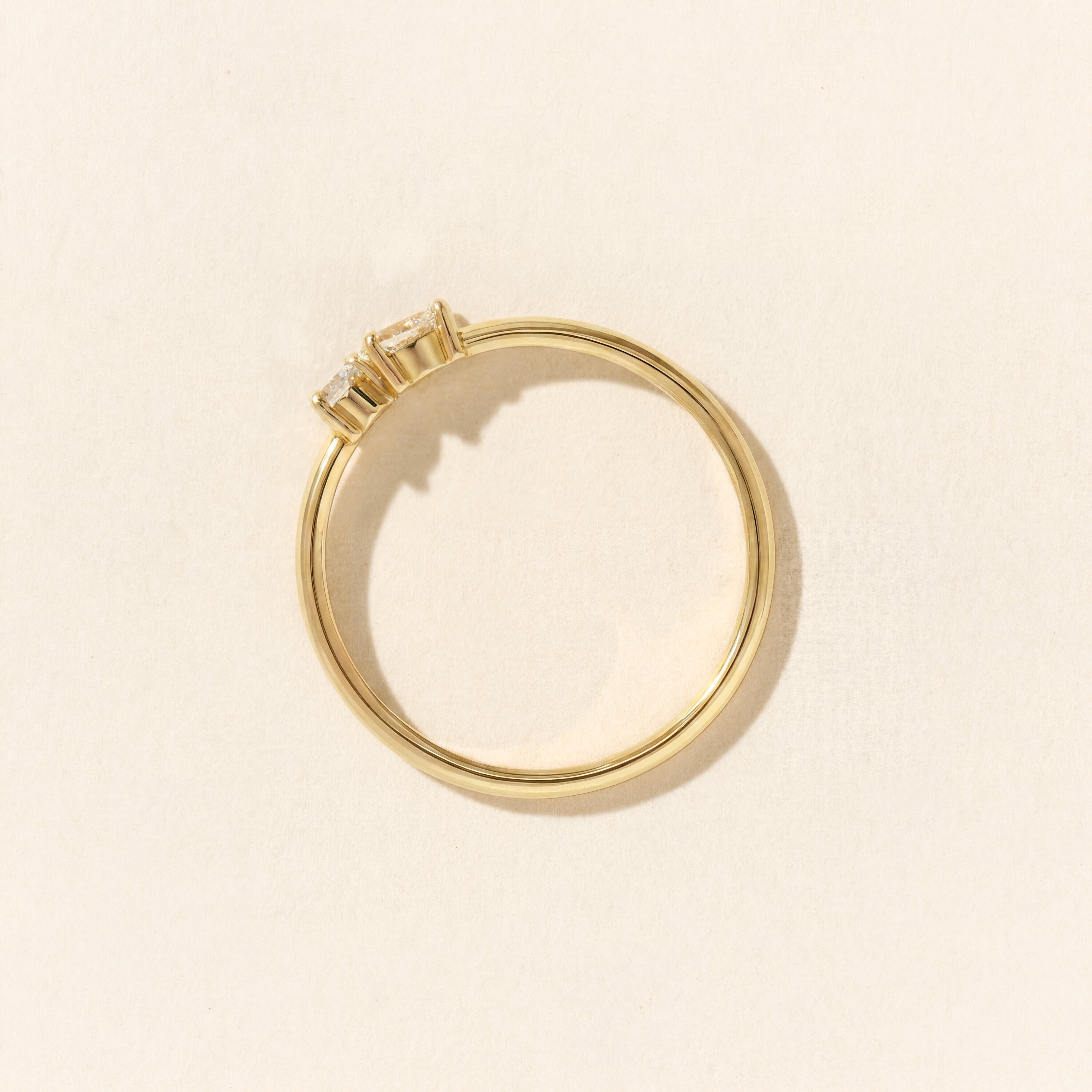 Bague Jasmin diamants - Or jaune