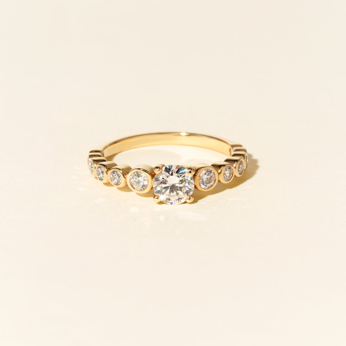Bague Jeanne 0.60 carat - Or jaune