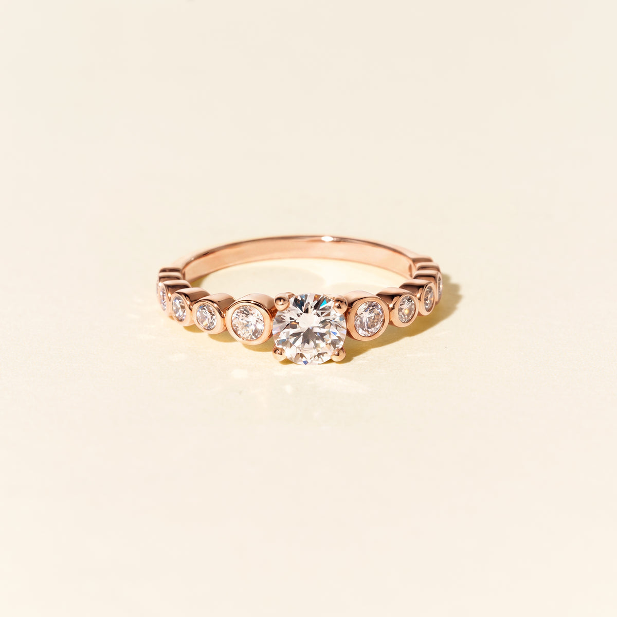 Bague Jeanne 0.60 carat - Or rose