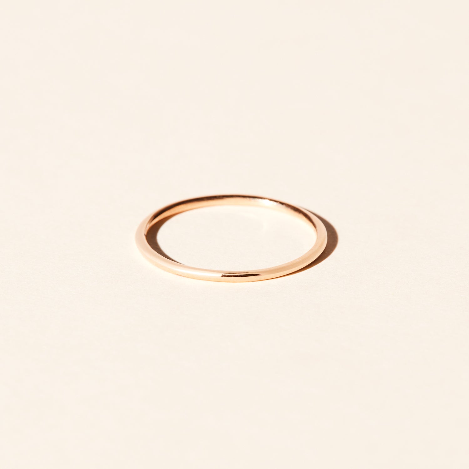 Brindille 1.00mm Alliance Ring - Rose Gold