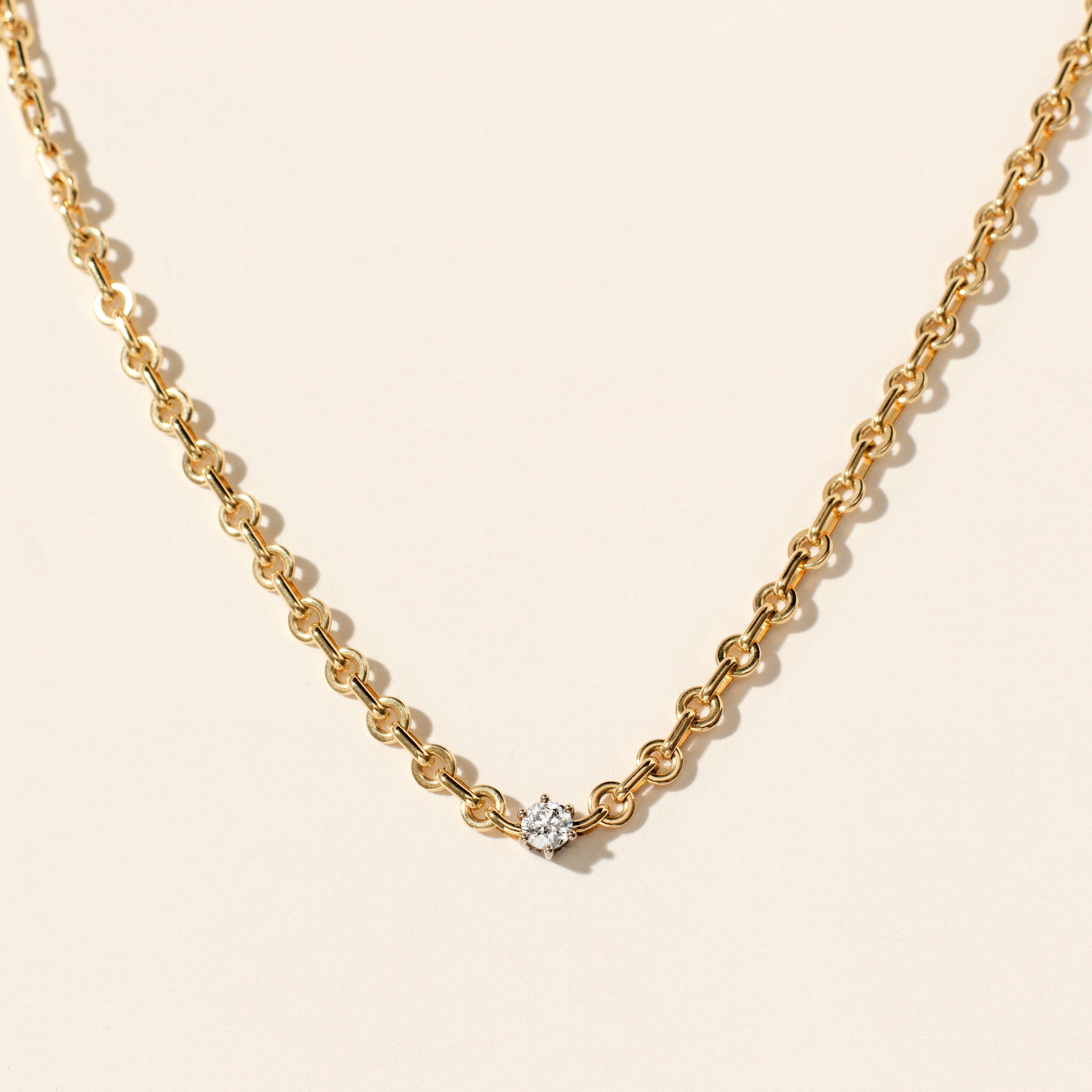 Choker - Tasman - Solo large - Or jaune