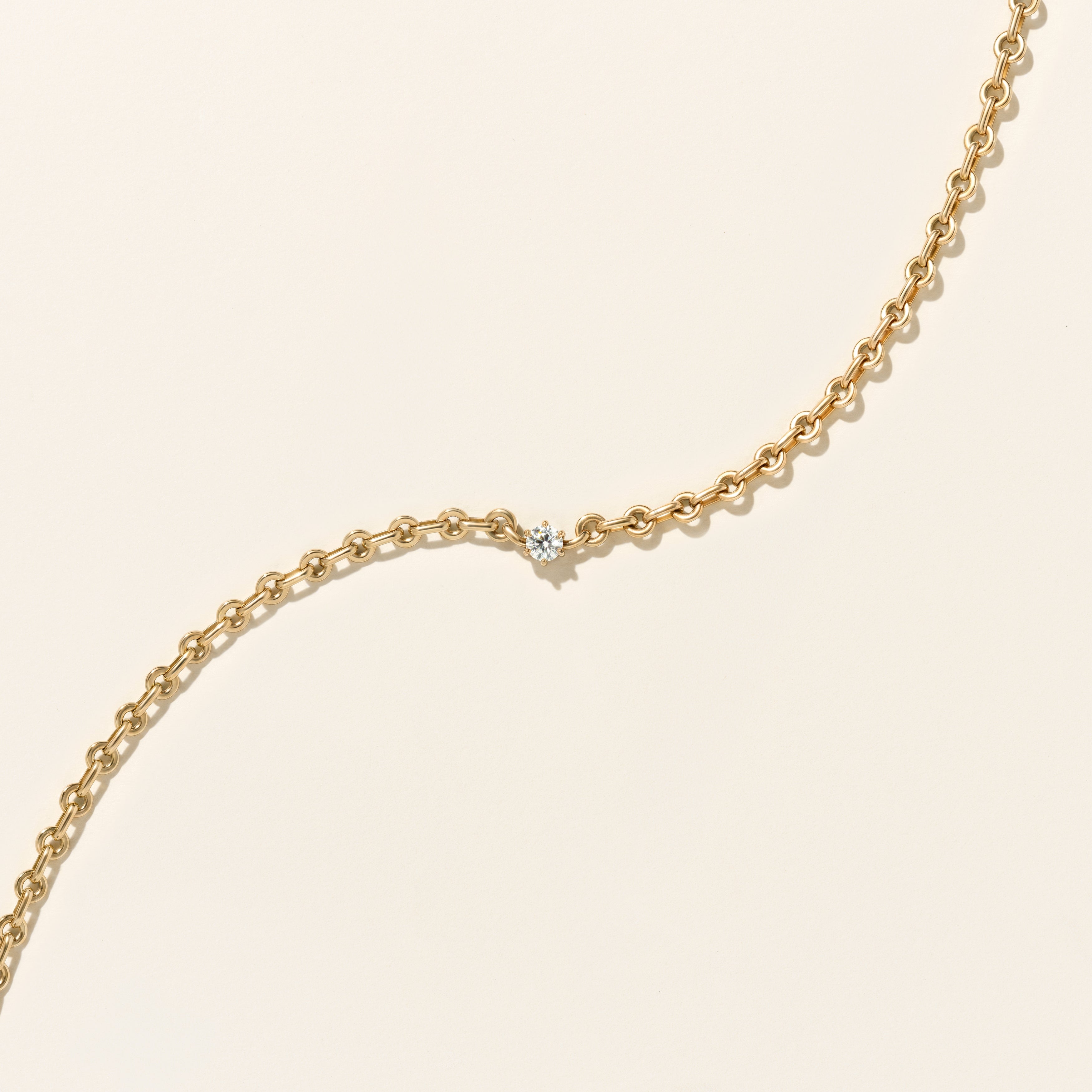 Choker - Tasman - Solo large - Or jaune
