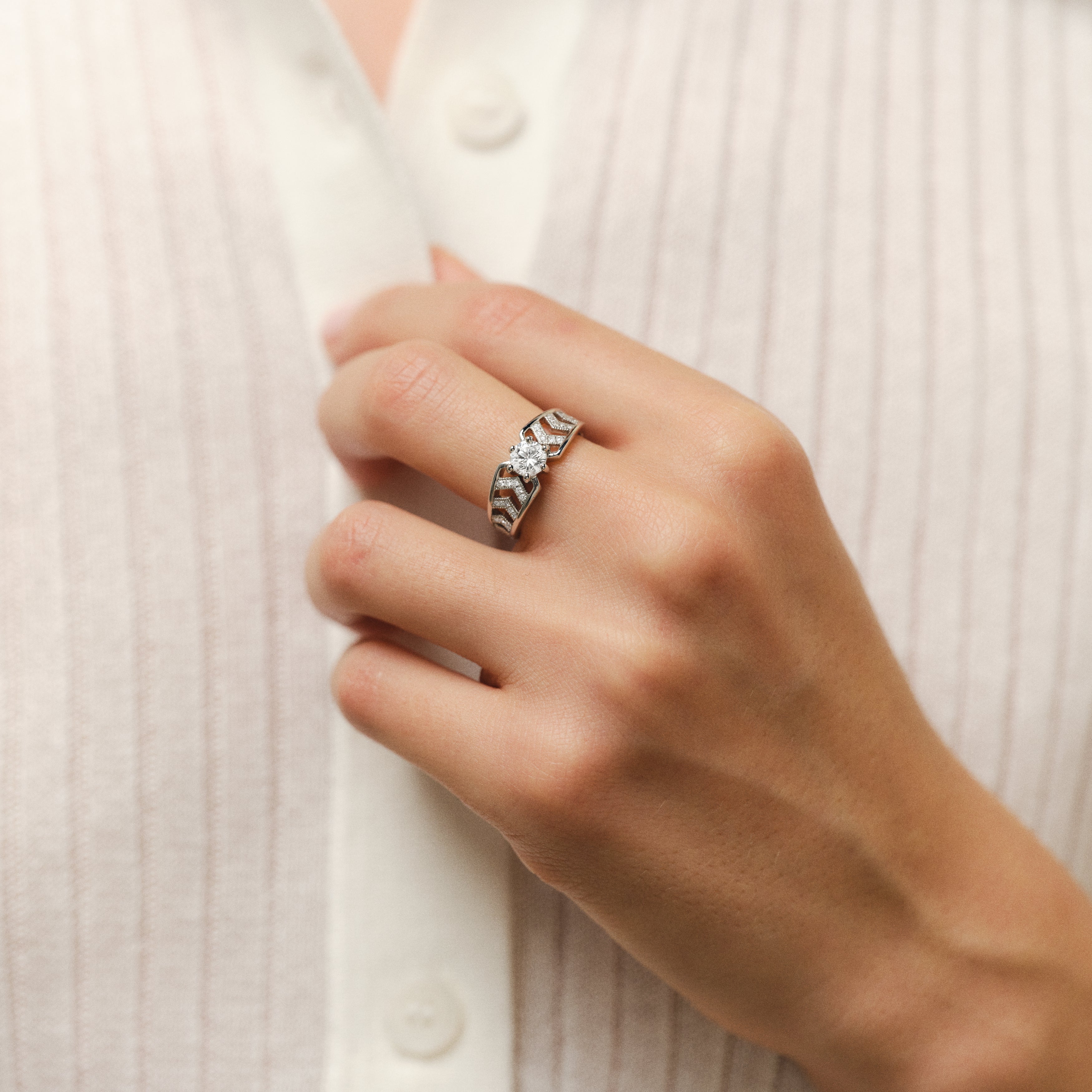 Bague Anna diamants - Or jaune