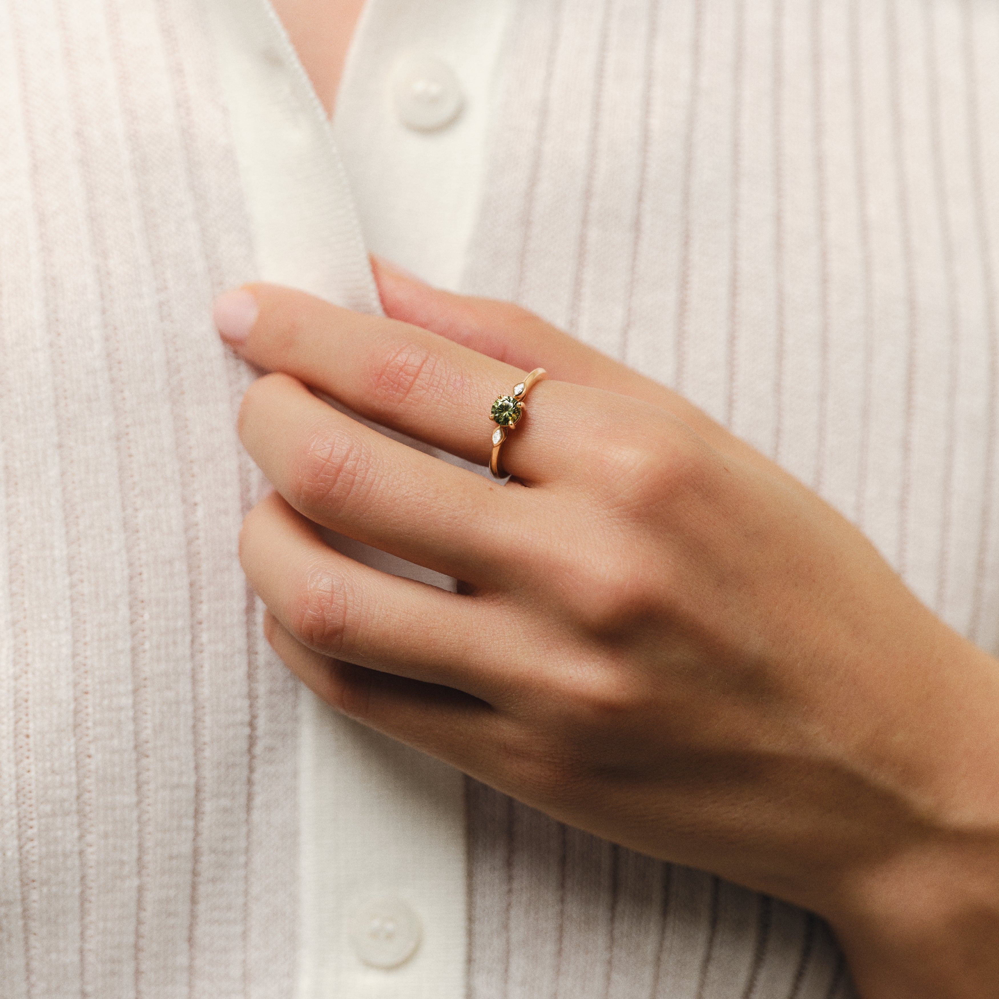 Bague Céleste BB - Or blanc