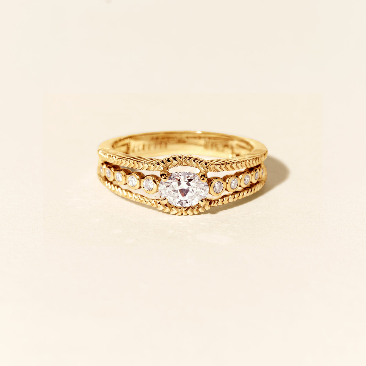 Bague Romane - Or jaune