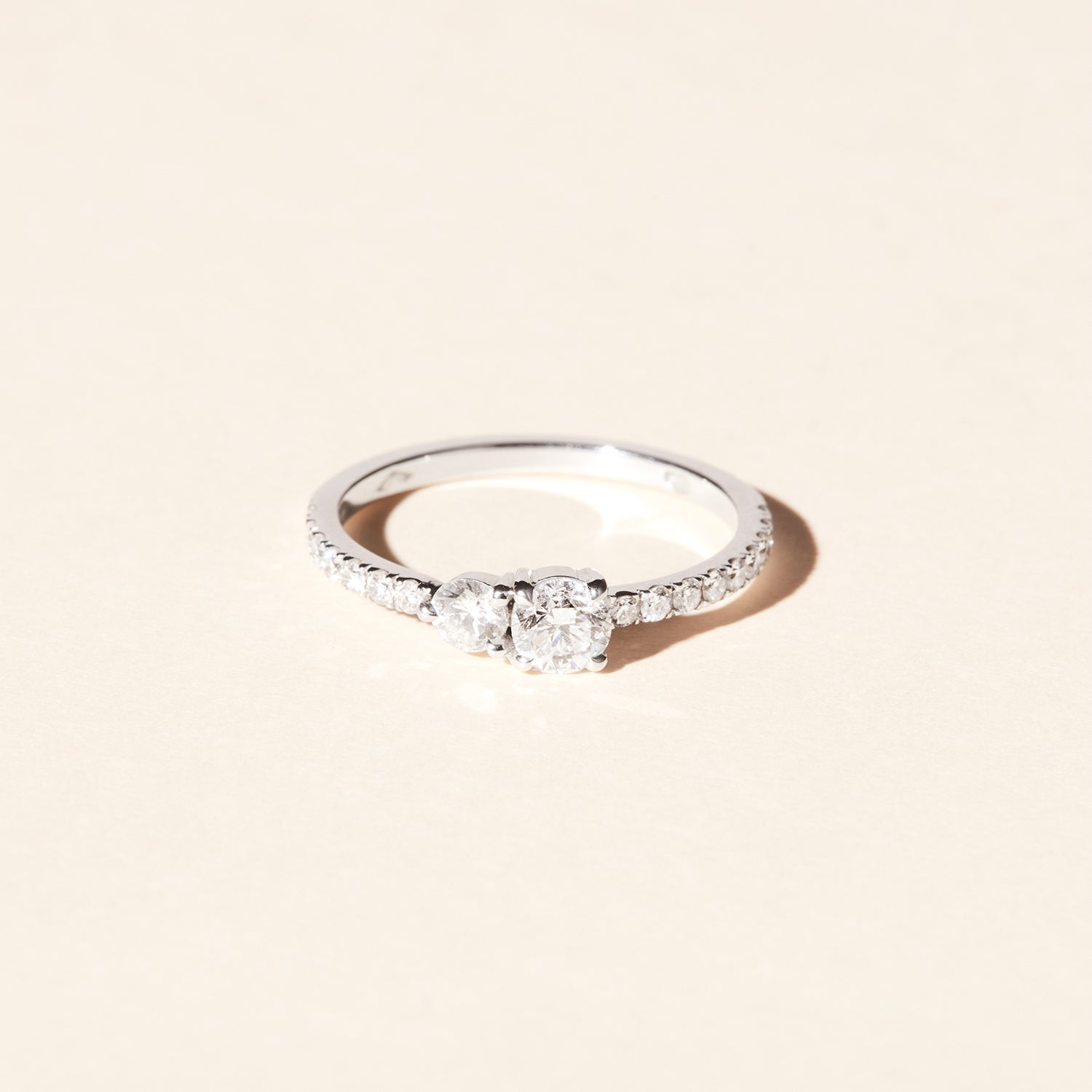 Bague Soho diamants - Or blanc