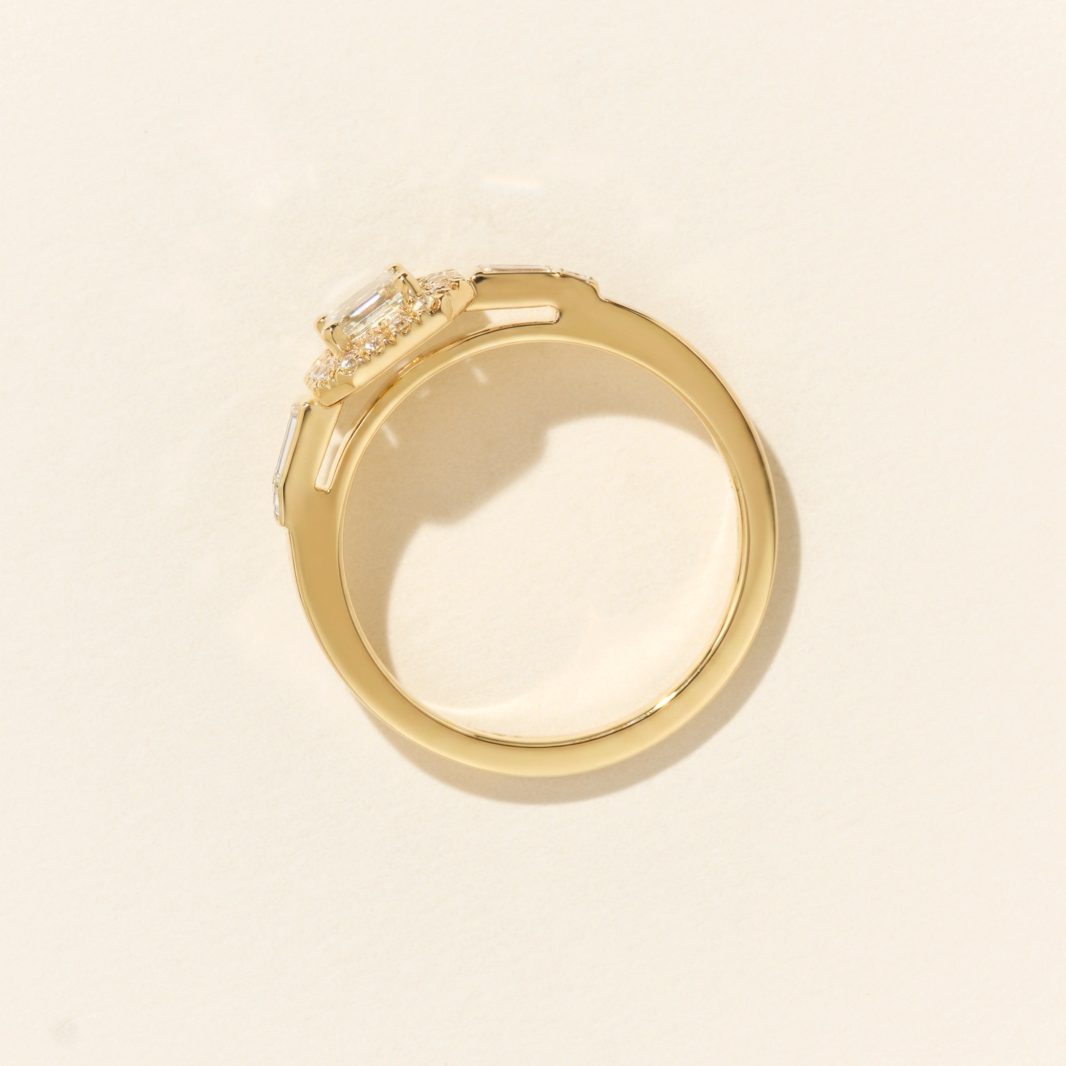 Bague Vegas 0.50ct - Or jaune