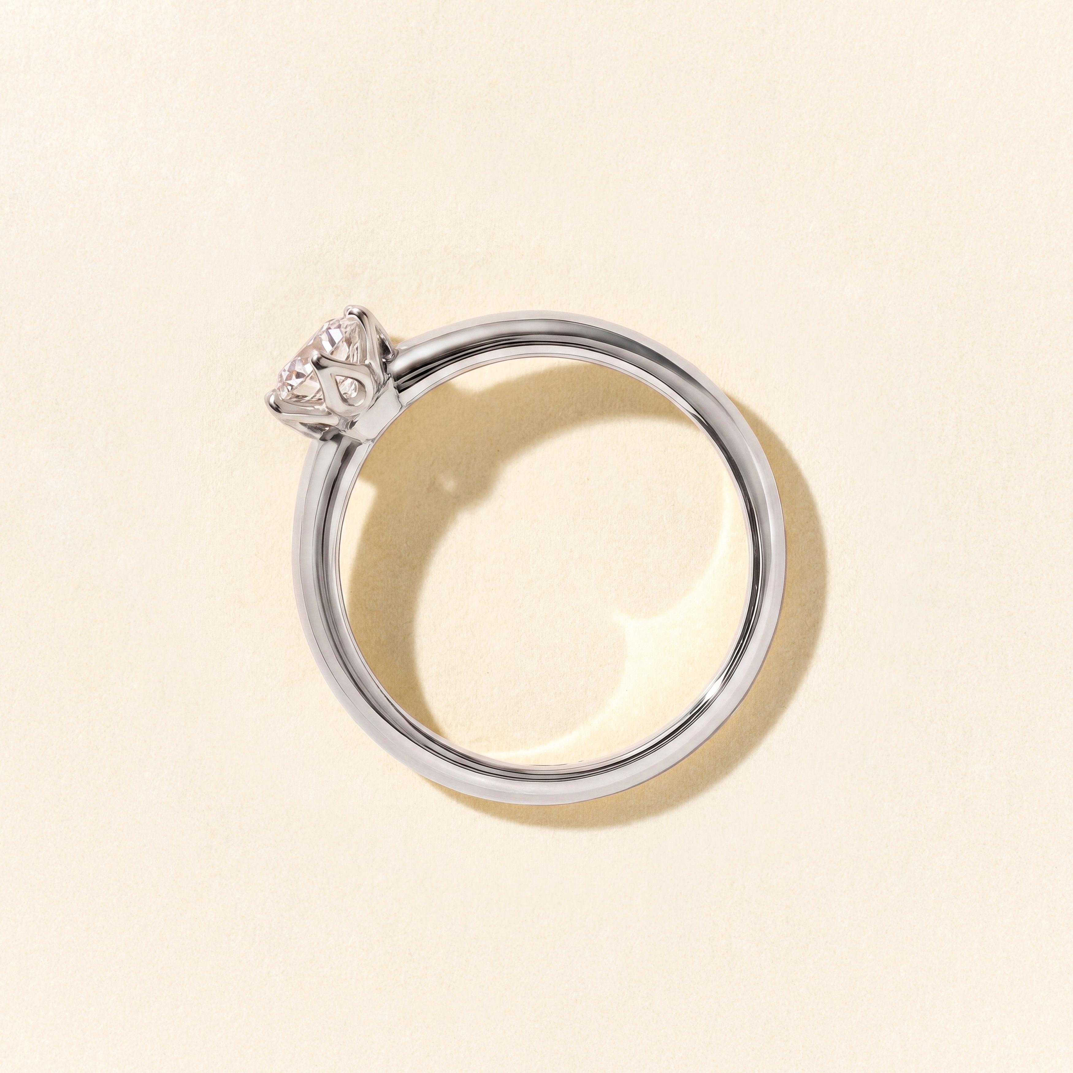 Bague Venise 0.50 carat - Or blanc