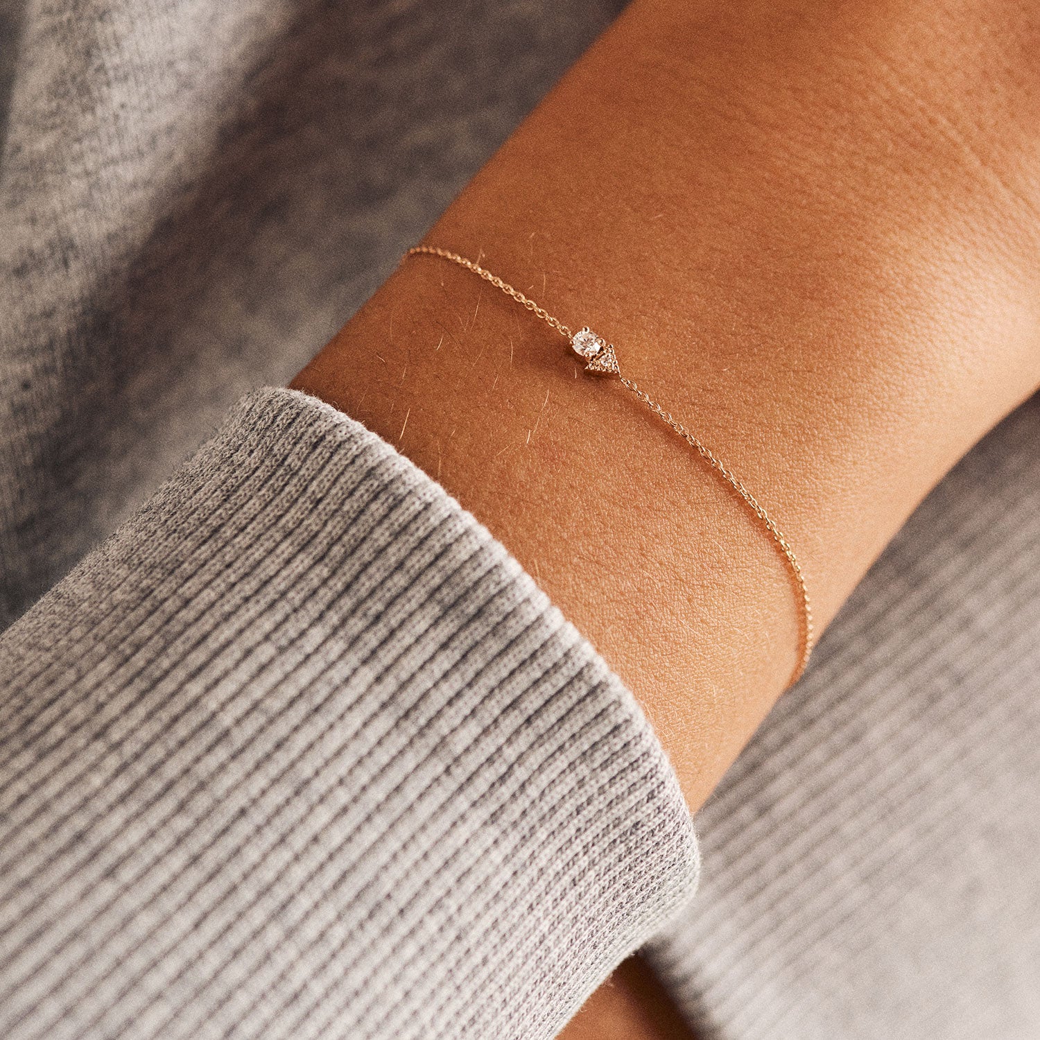 Bracelet - Brooklyn - Diamants - Or jaune