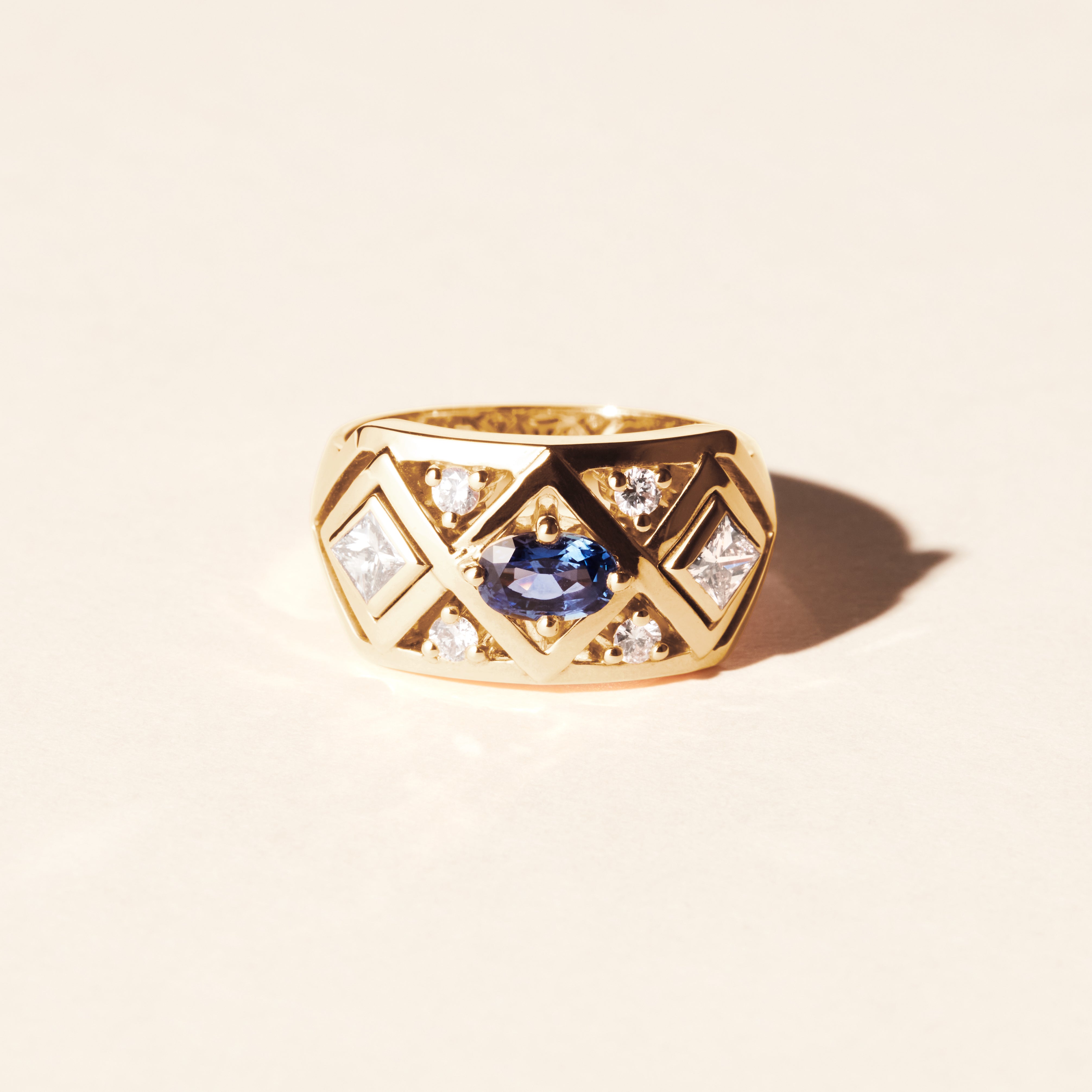 Bague Voyage en Laponie - Or jaune