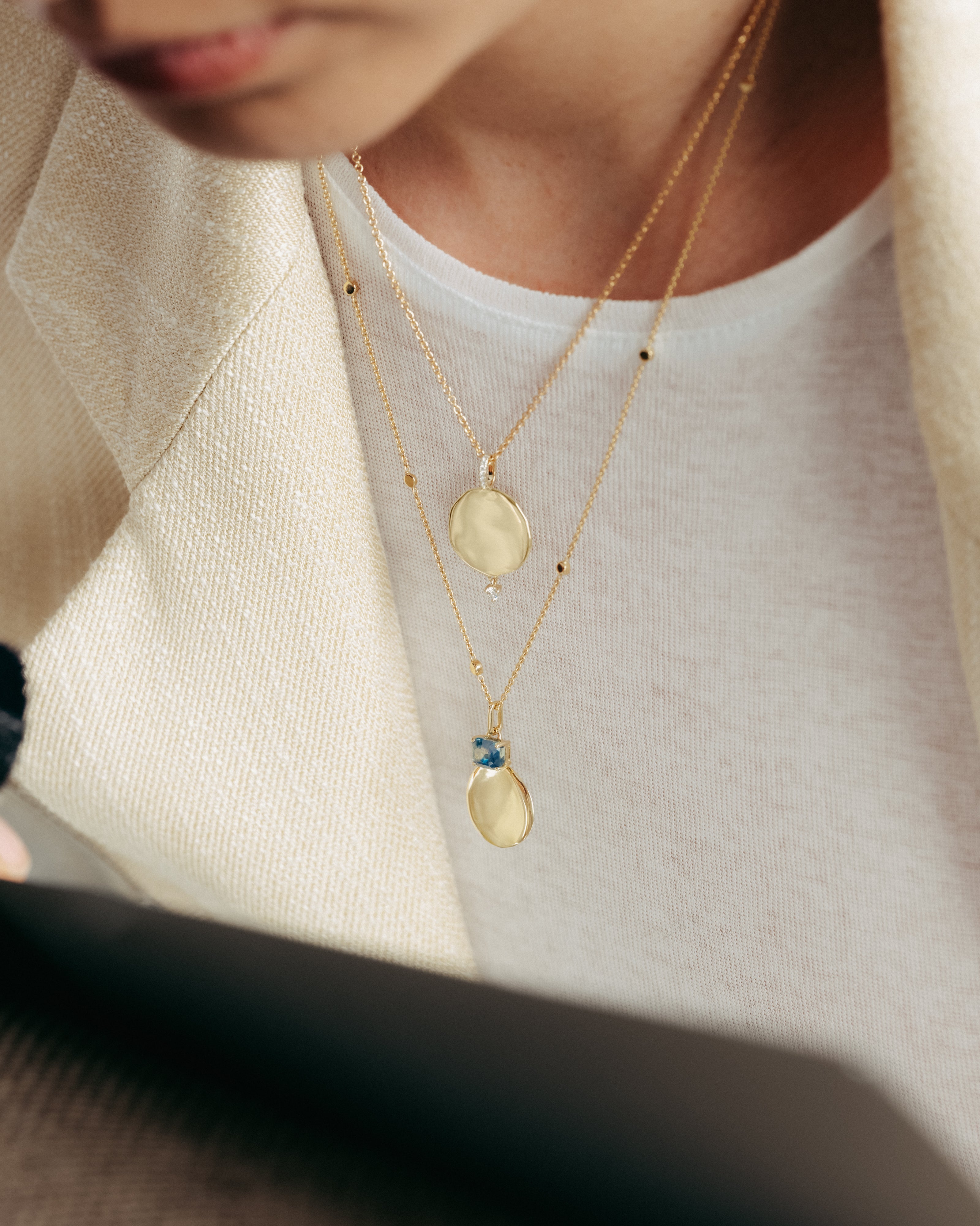 Pendentif - Médaille - India - Or jaune