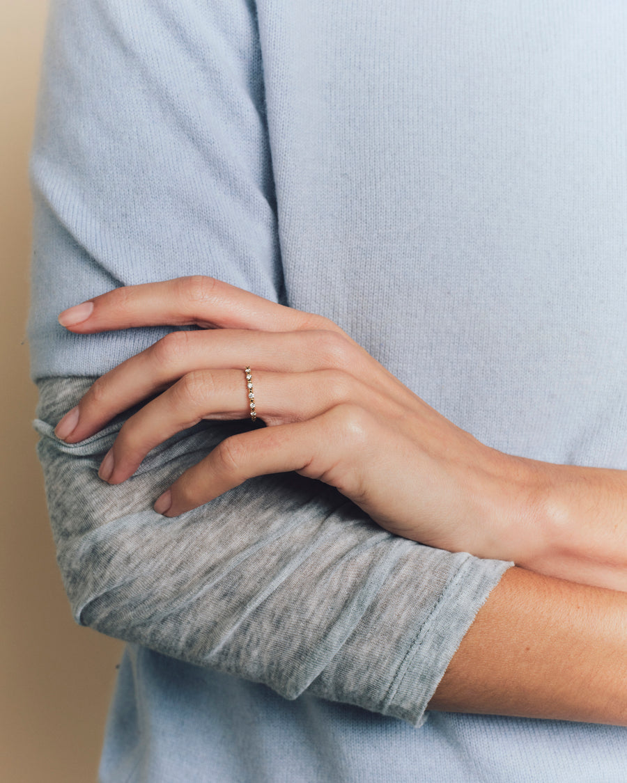 Bague Alma - diamants - or jaune