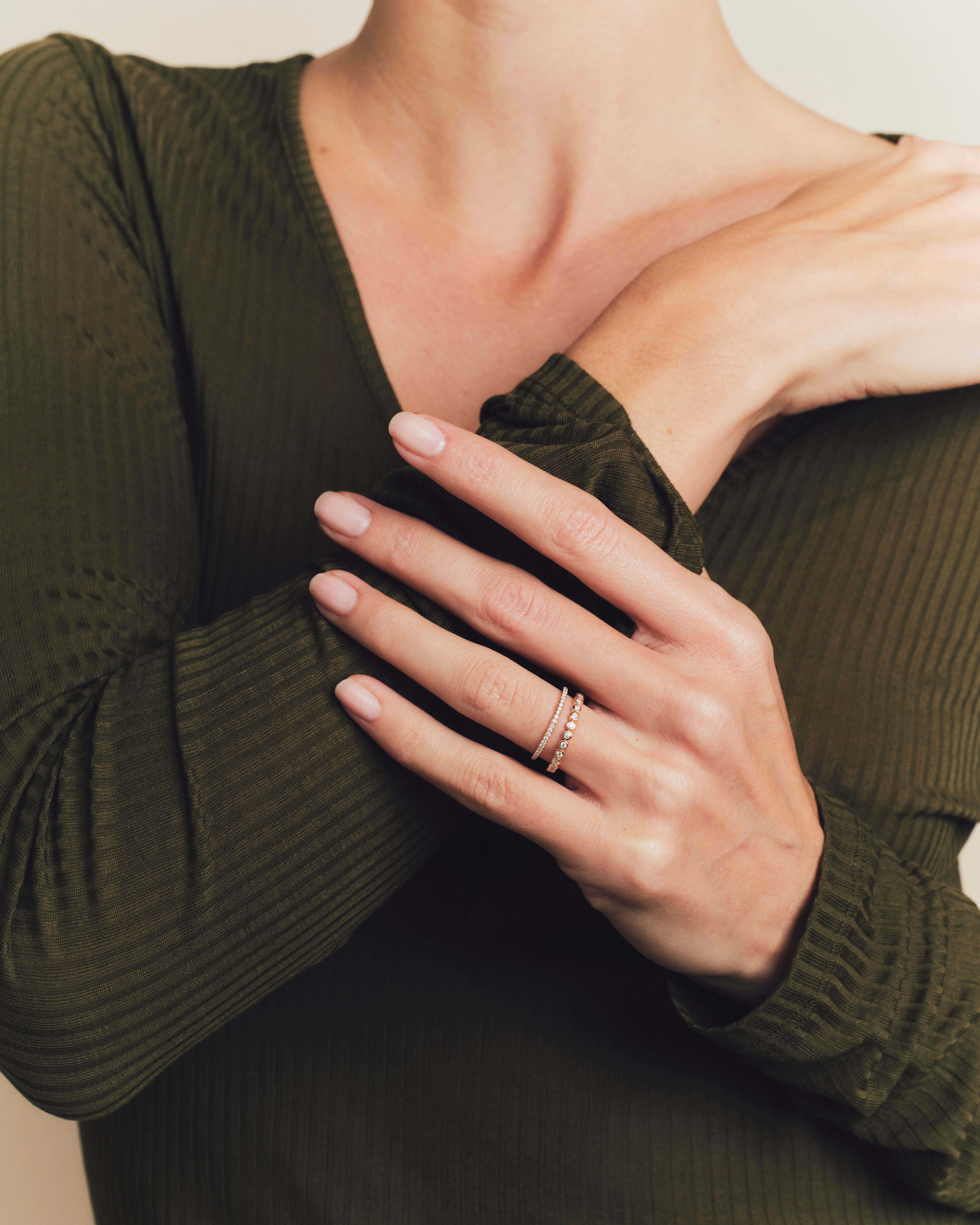 Alliance Lys du Gange diamants 1.60mm - Platine