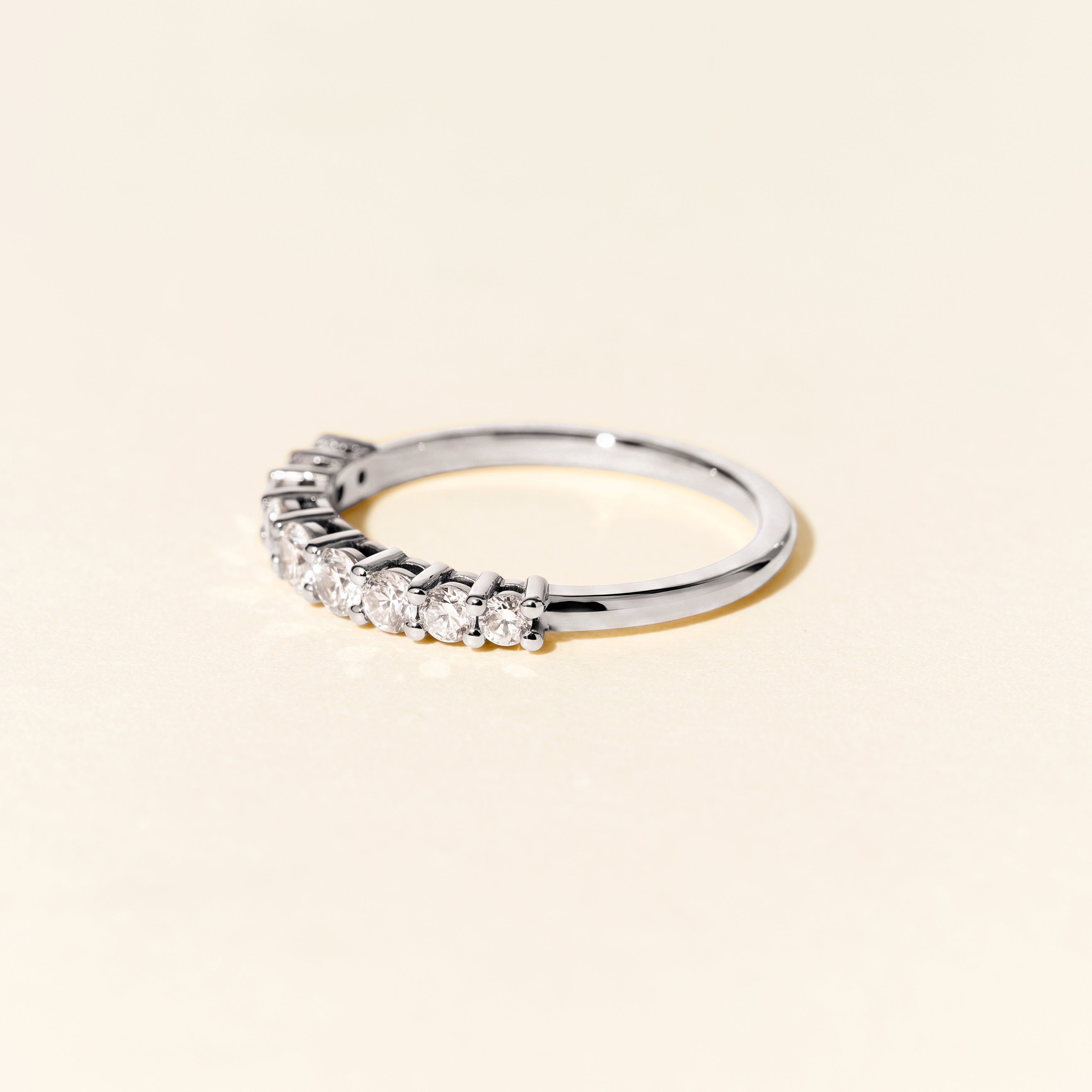 Aimée diamond ring - White gold