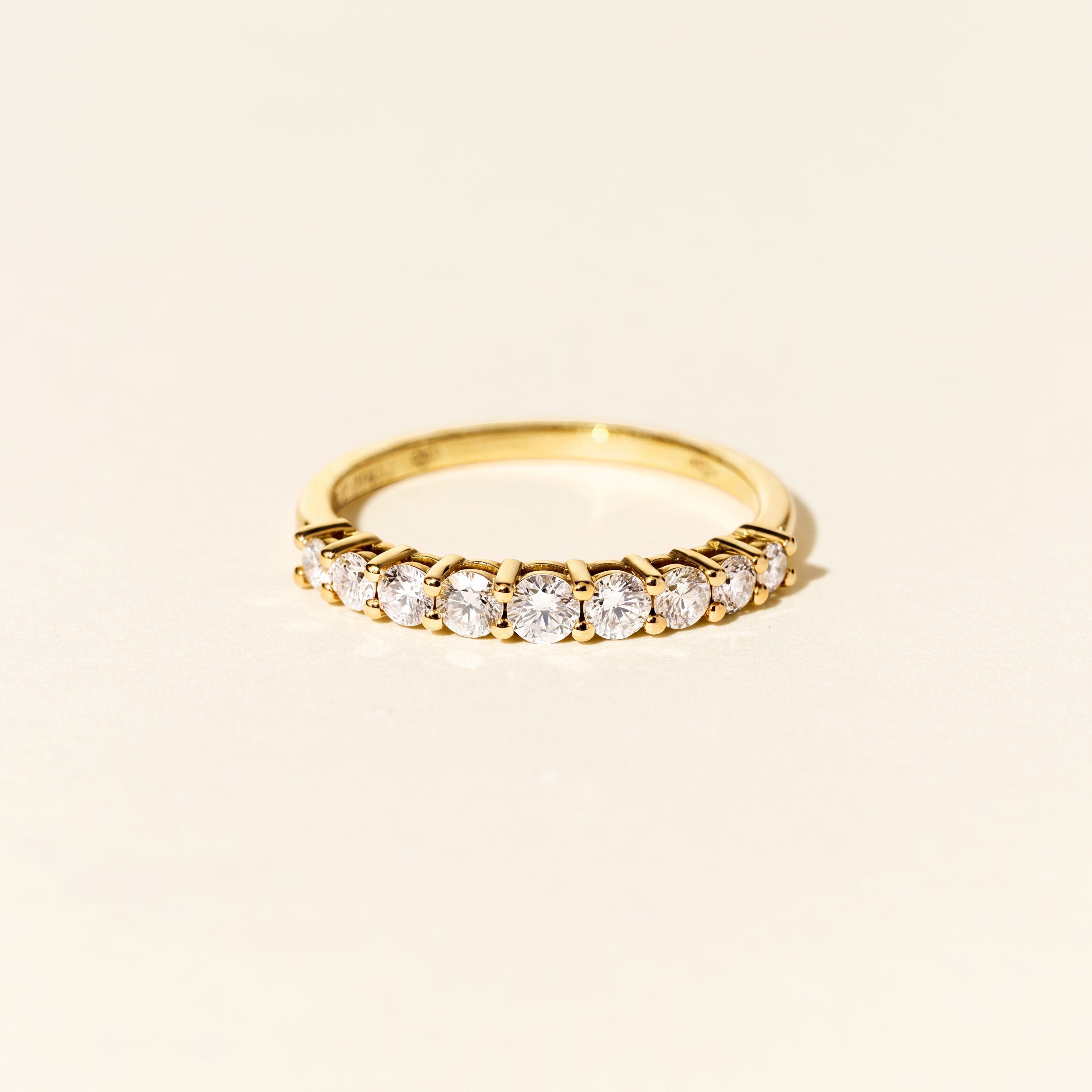 Aimée diamond ring - Yellow gold