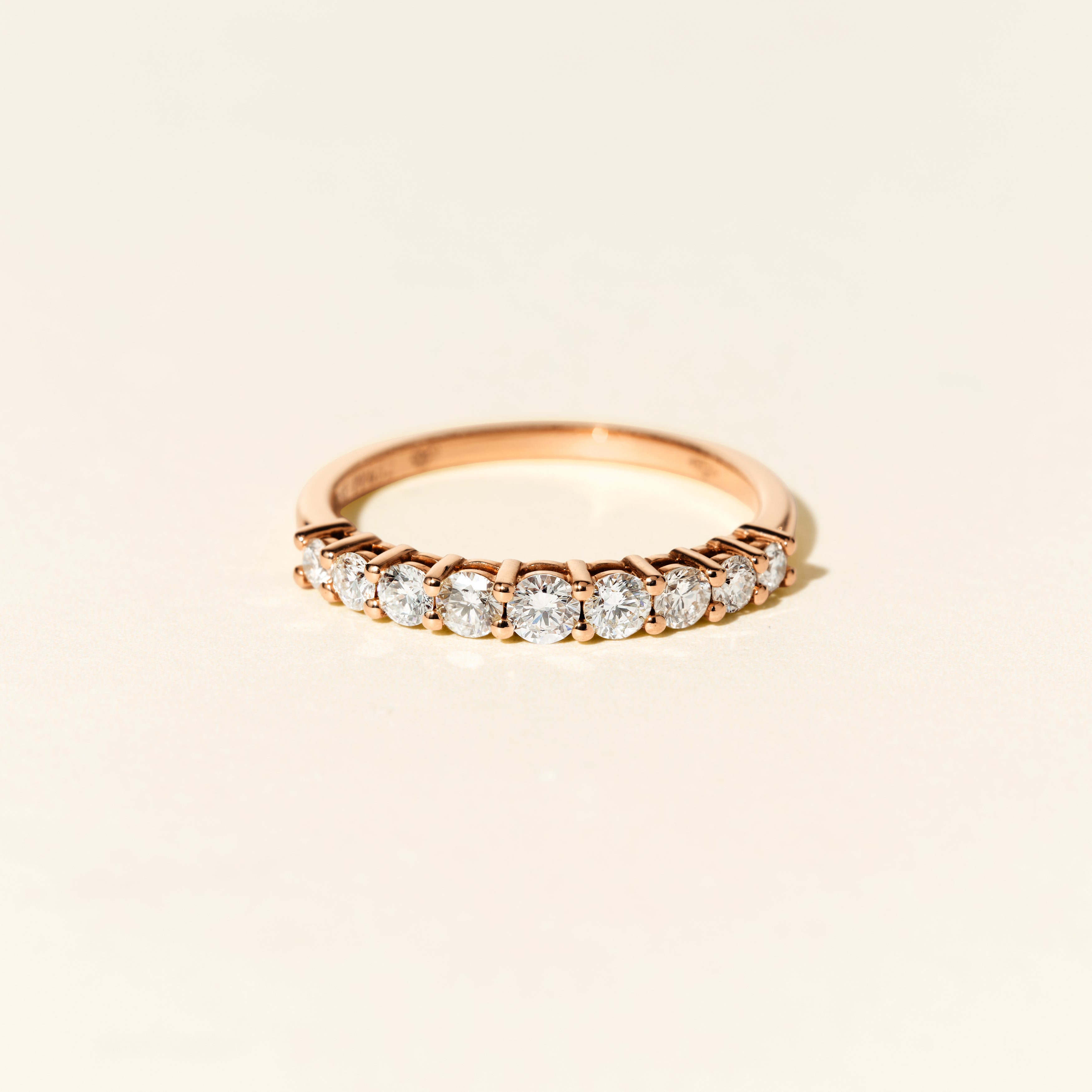 Aimée diamond ring - Rose gold