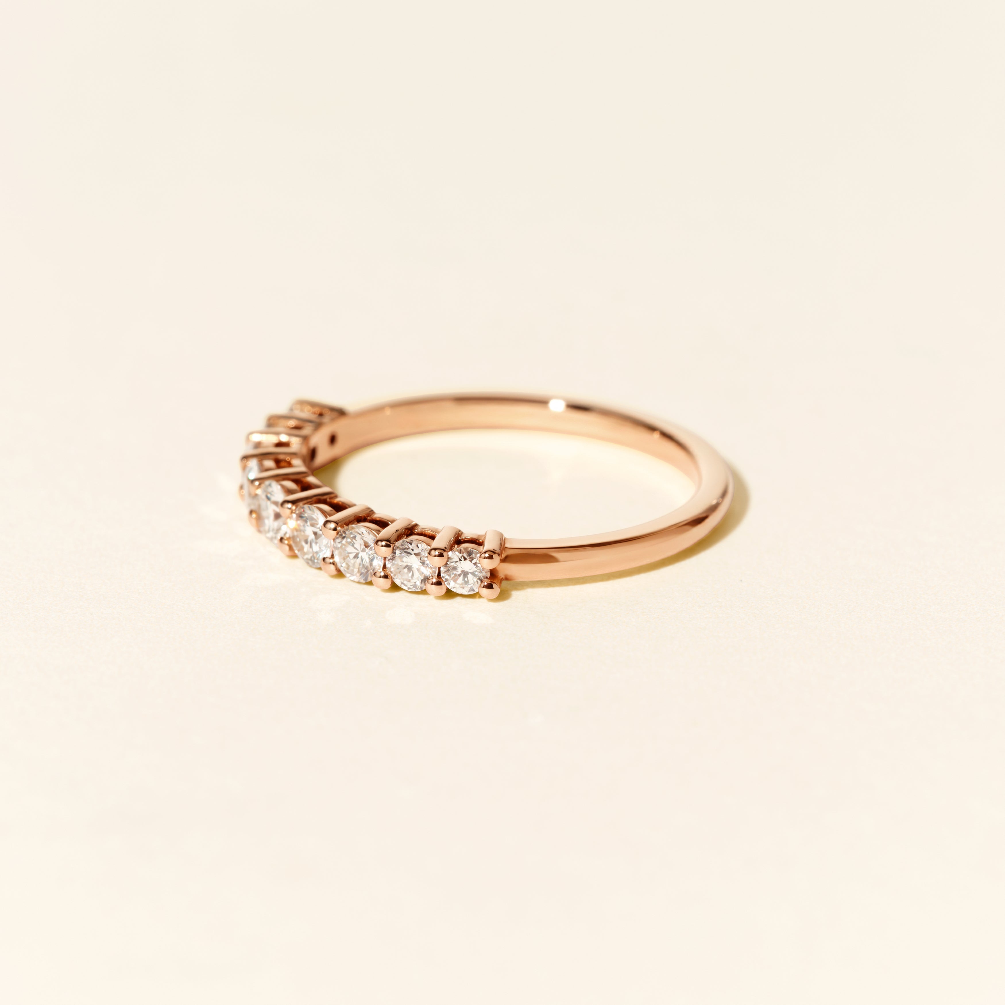 Aimée diamond ring - Rose gold