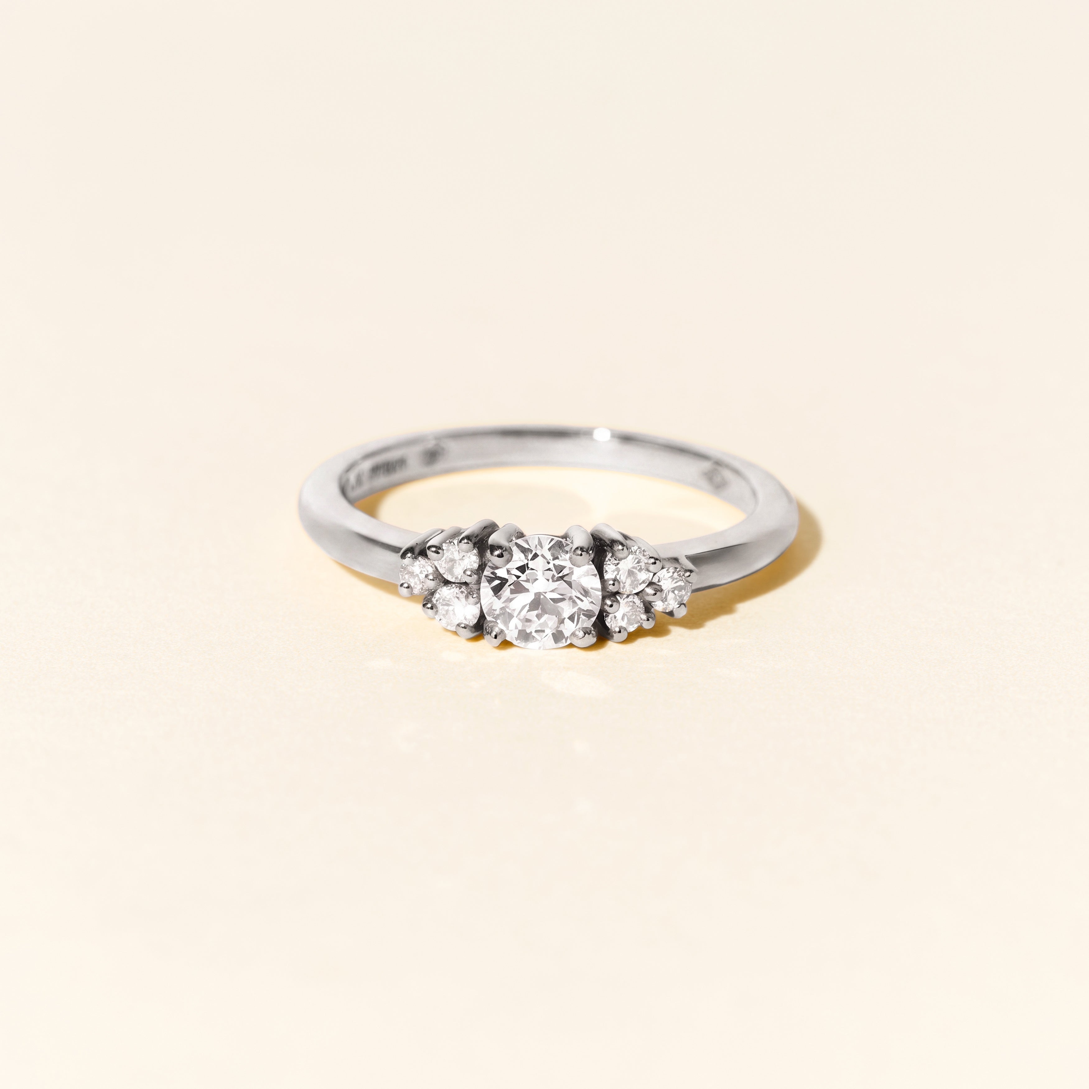 Bague Louise MM diamants 0.50 carat - Or blanc