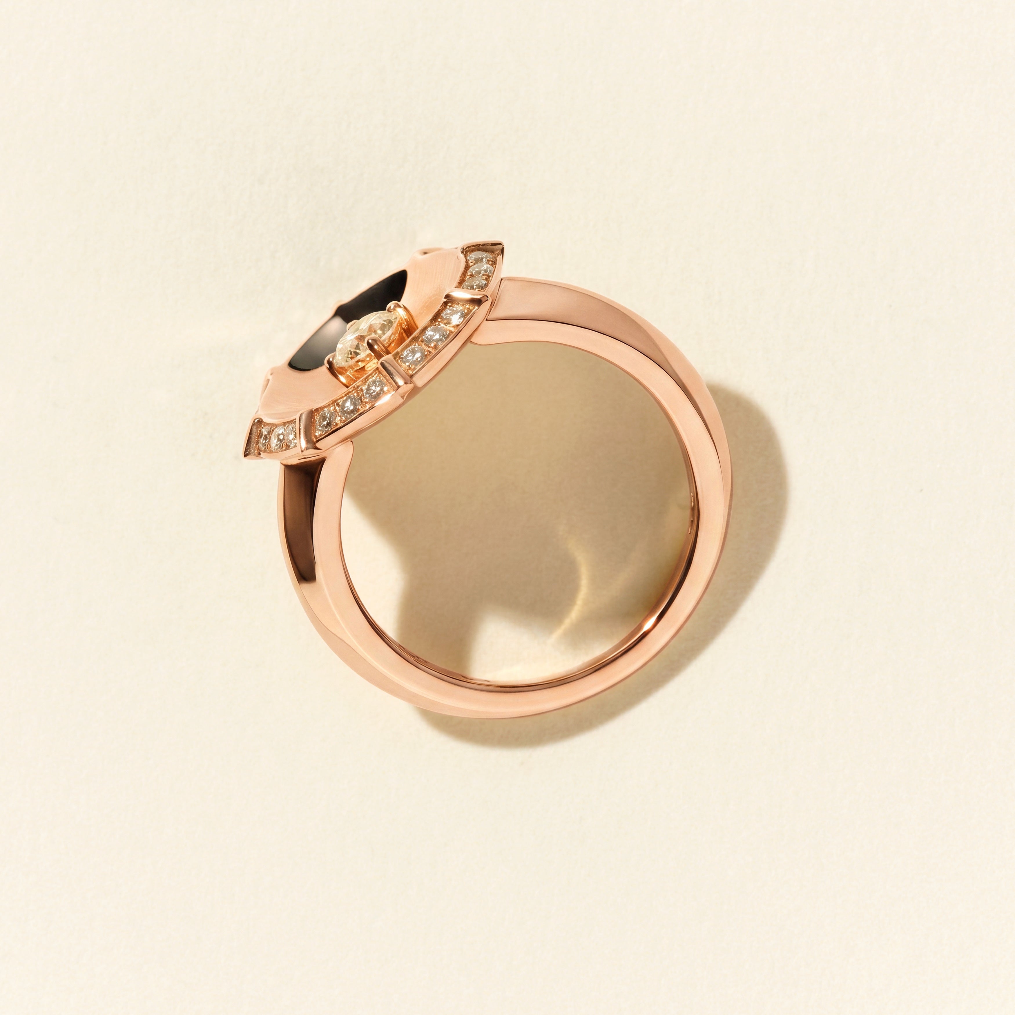 Bague Bouquet PM - Or rose