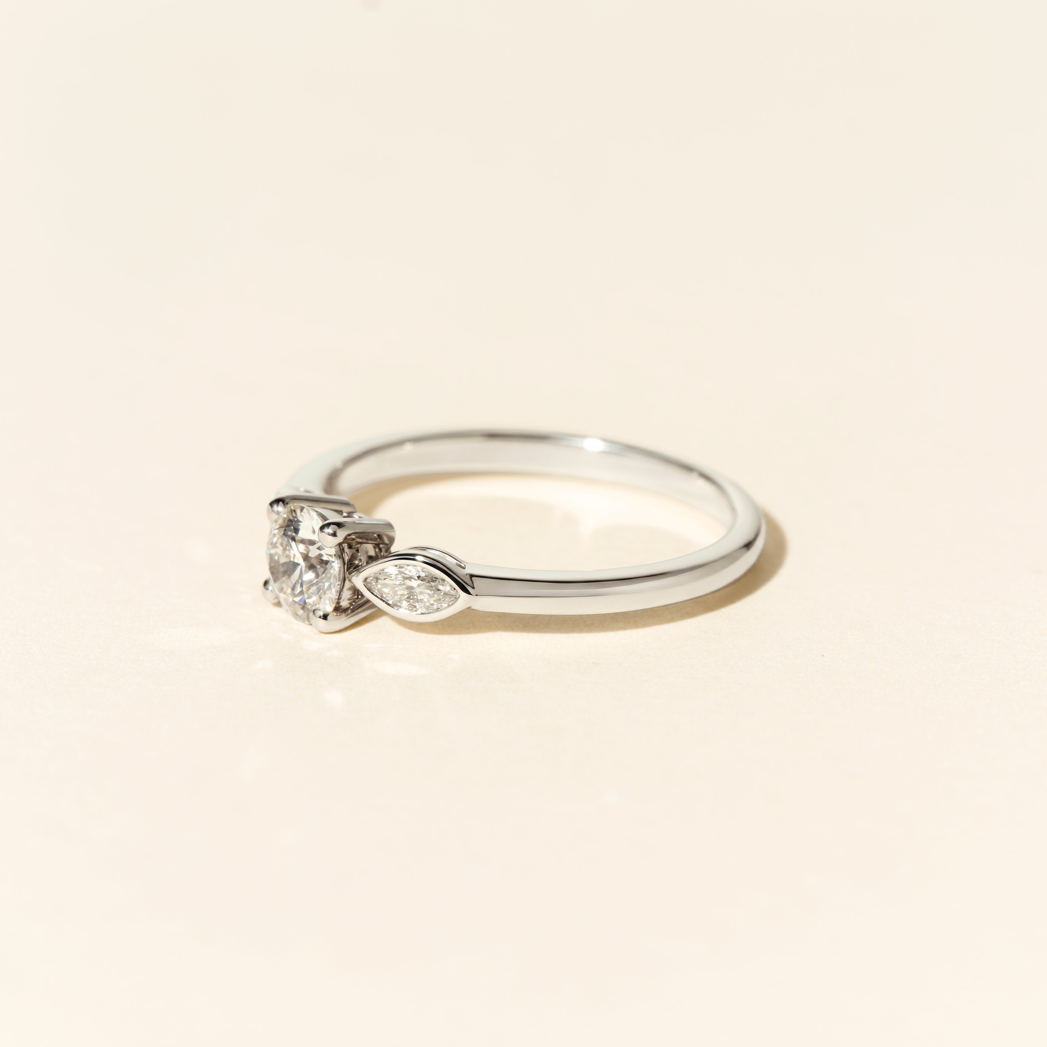 Bague Céleste PM 0.40 carat - Or blanc