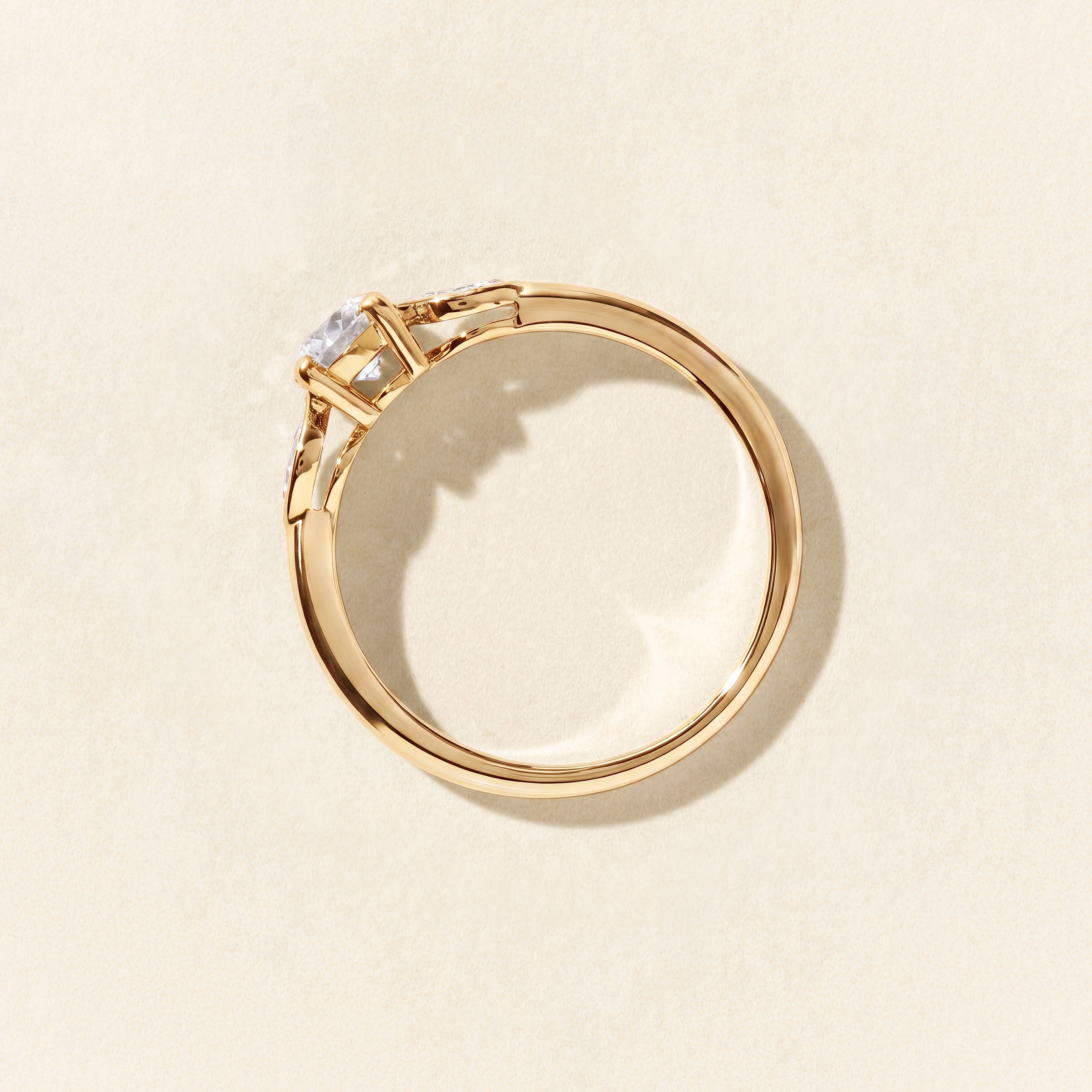 Bague Céleste PM 0.50 carat - Or jaune