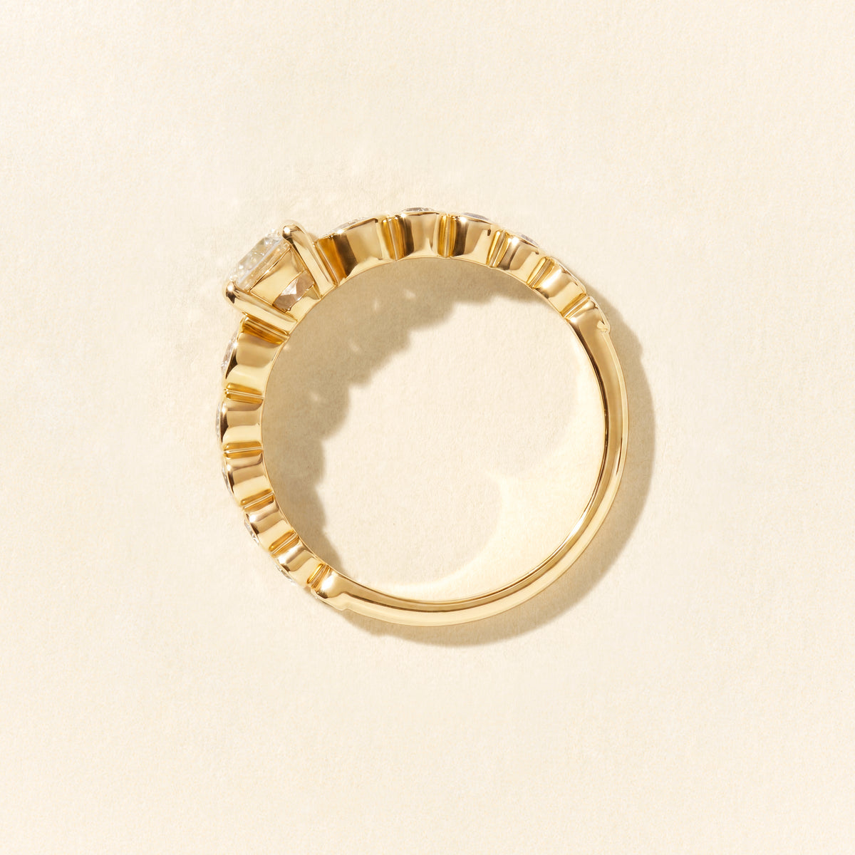 Bague Jeanne 0.50 carat - Or jaune