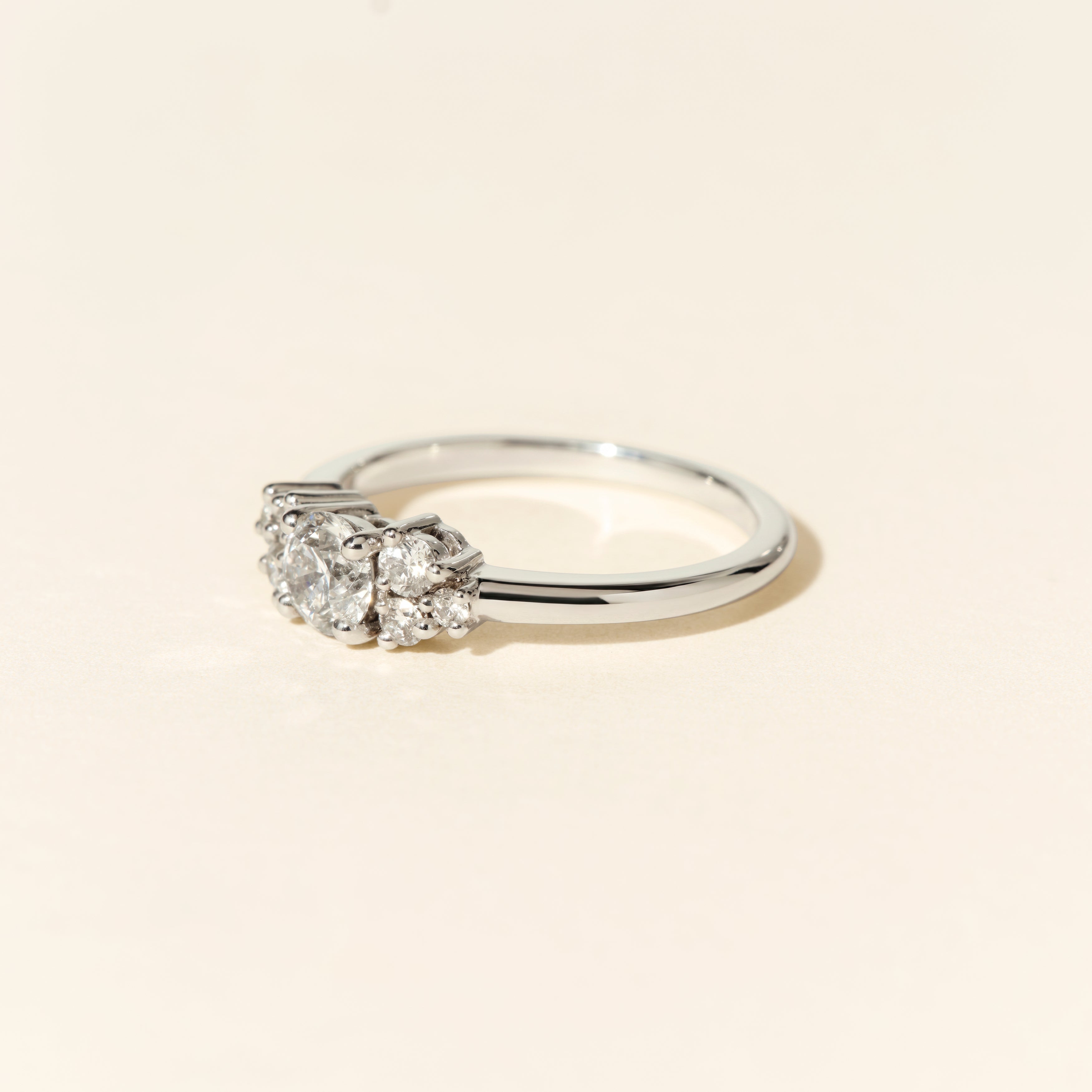 Bague Louise MM diamants 0.70 carat - Or blanc