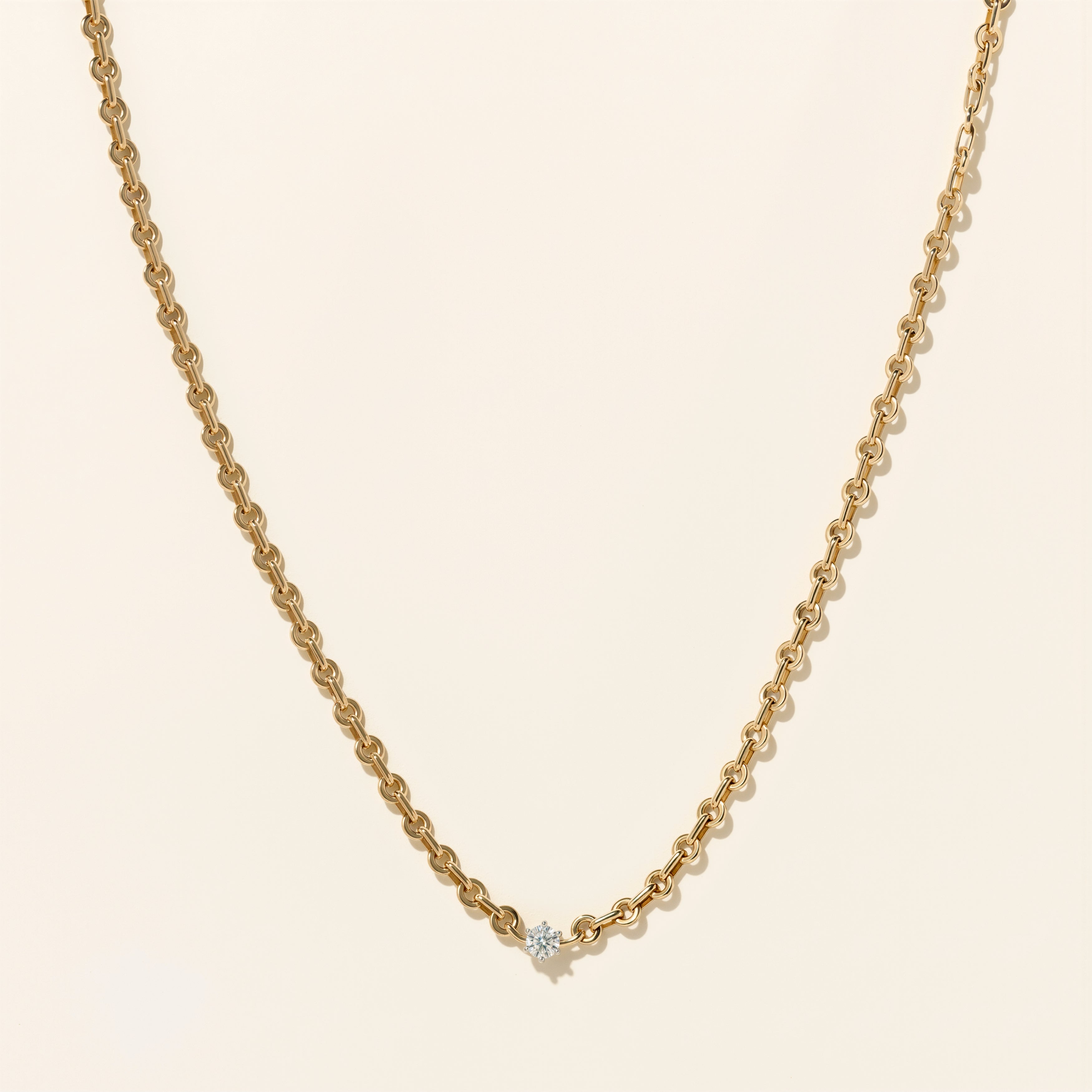 Choker - Tasman - Solo large - Or jaune