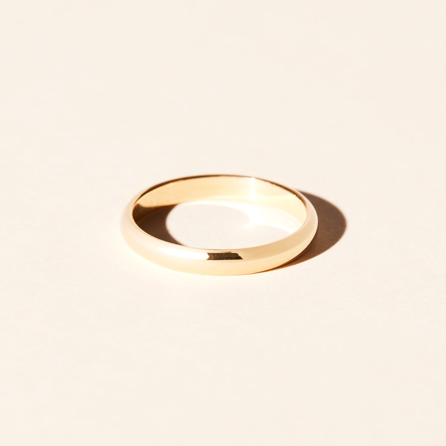 Alliance Band, 3.00mm Branch - Yellow Gold