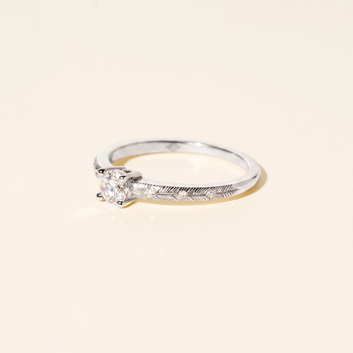 Bague Thaïs diamants 0.30 carat - Or blanc
