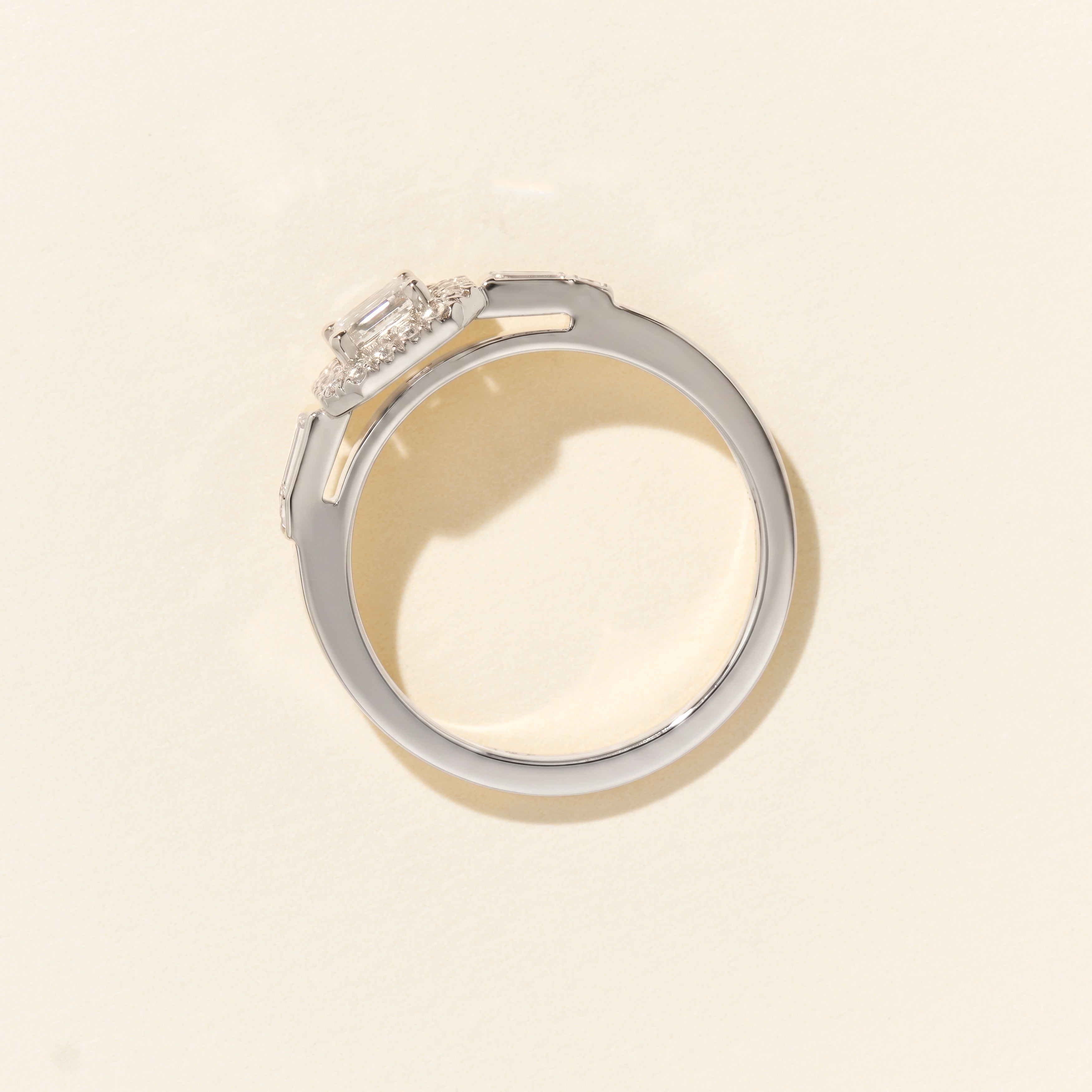 Bague Vegas 0.50ct - Or blanc