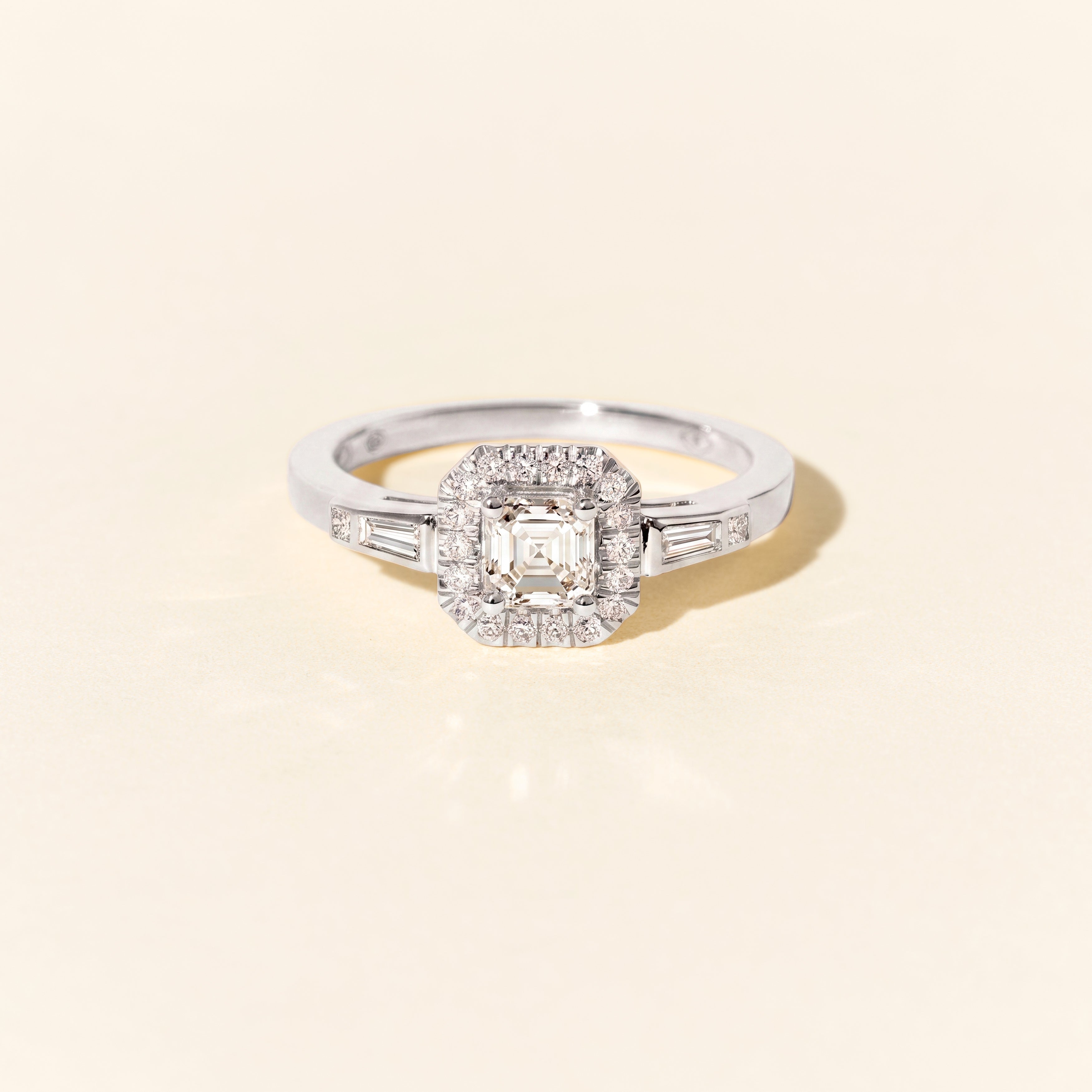 Bague Vegas 0.50ct - Or blanc